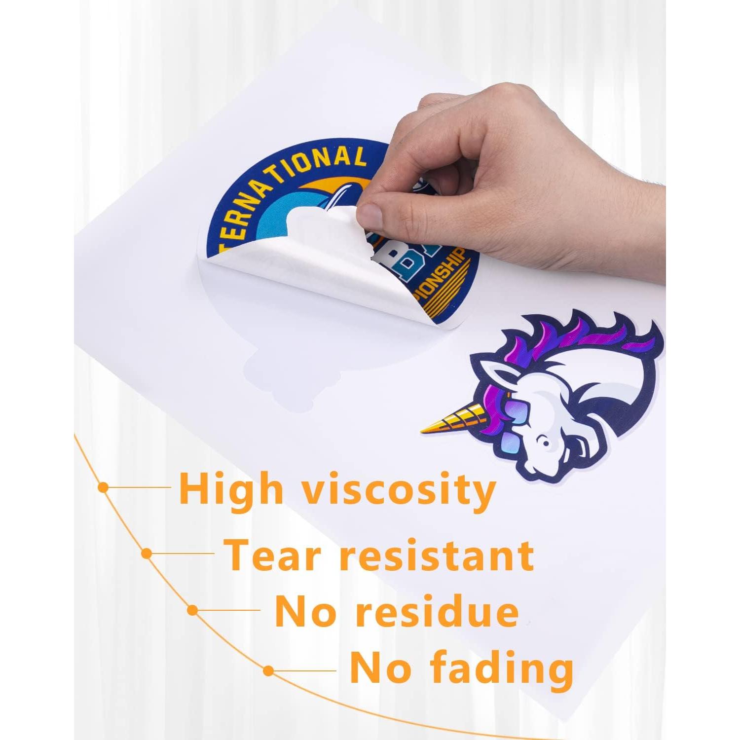 Papel de Etiquetas Mate Lzerking 200 Hojas 21.6x27.9 cm