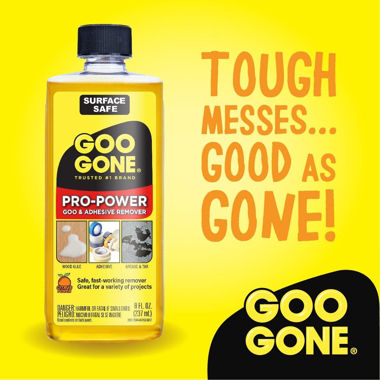 Goo Gone Pro Power Removedor de Adhesivos 226.8 ml - Gel Citrus