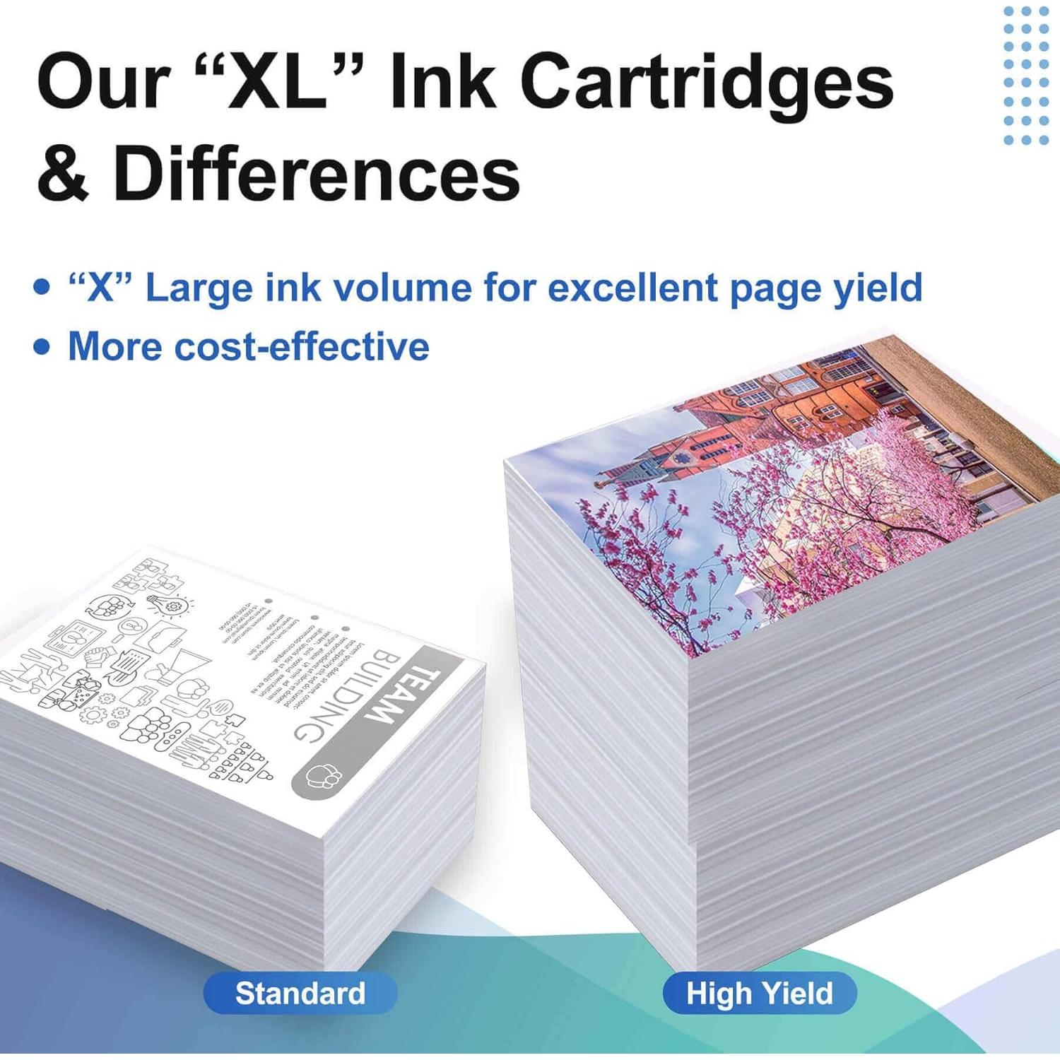 Cartuchos de tinta compatibles Brother LC406XL Paquete de 4