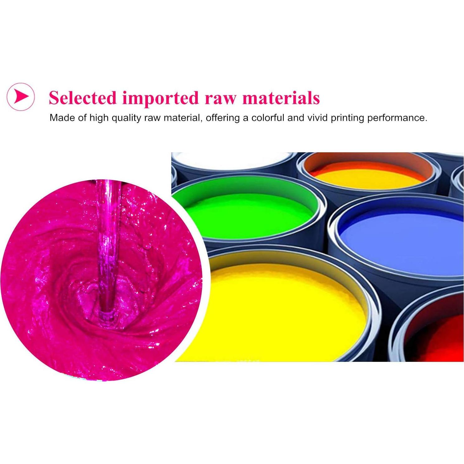 Kit de Recarga de Tinta Aomya 600ml para Cartuchos HP Canon Brother