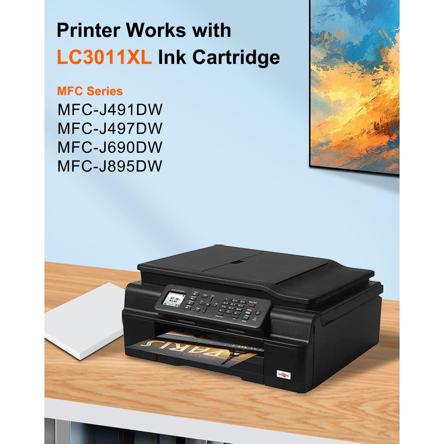 Cartuchos de Tinta MANNERES LC3011XL - Alto Rendimiento 5 Pzas