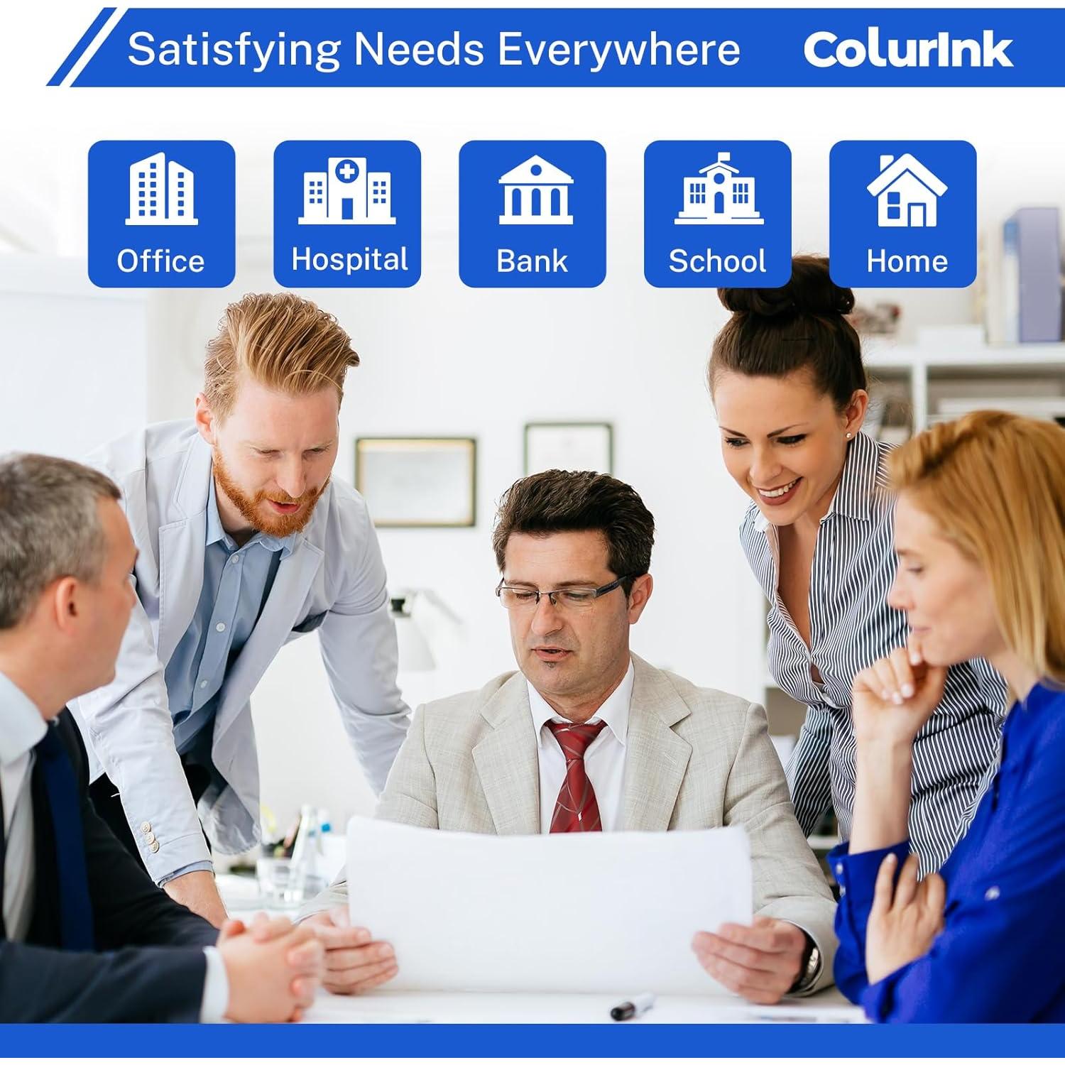 Cartuchos de tinta ColurInk LC401XL compatibles Brother MFC-J1010DW