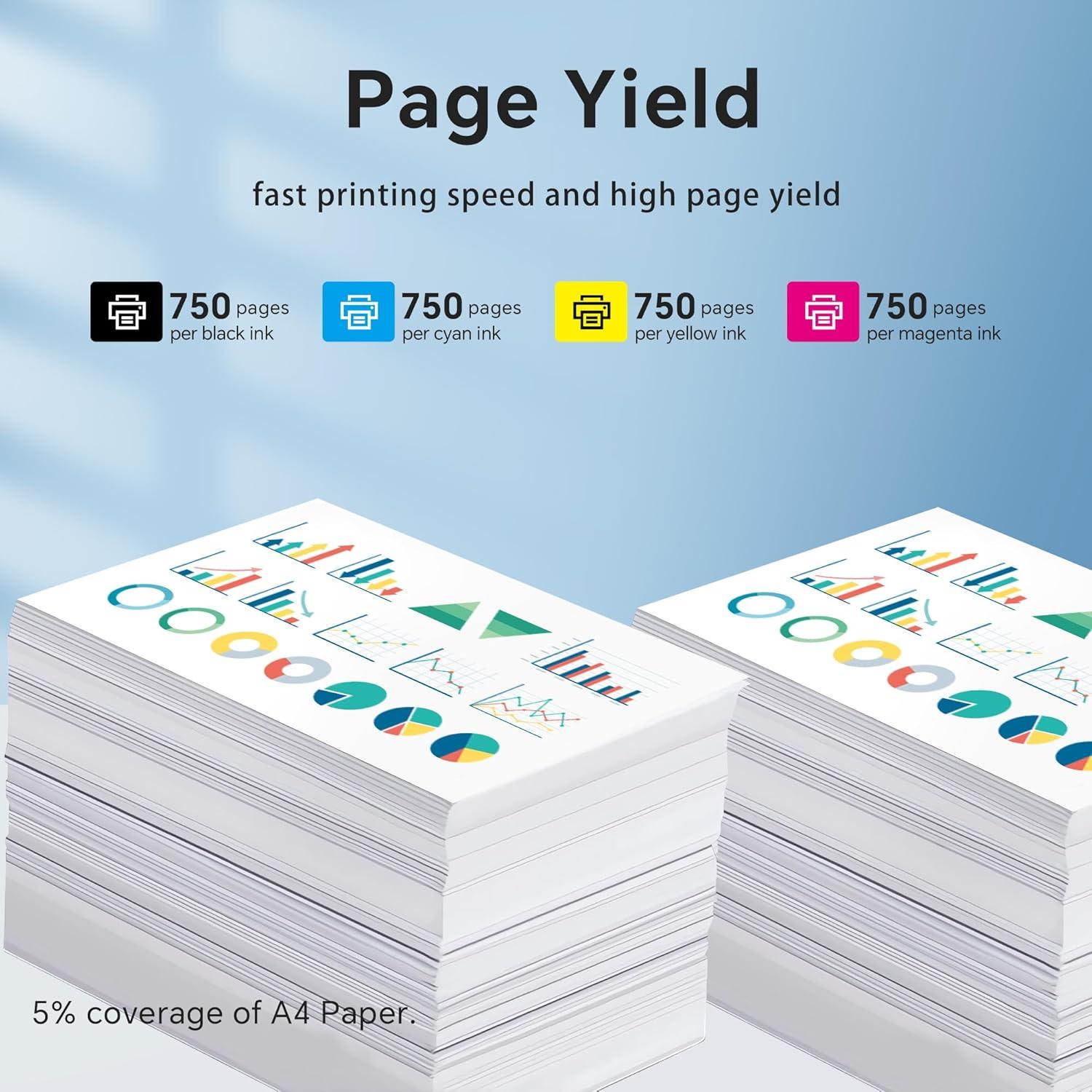 Paquete de 10 Cartuchos de Tinta Compatibles Brother LC404