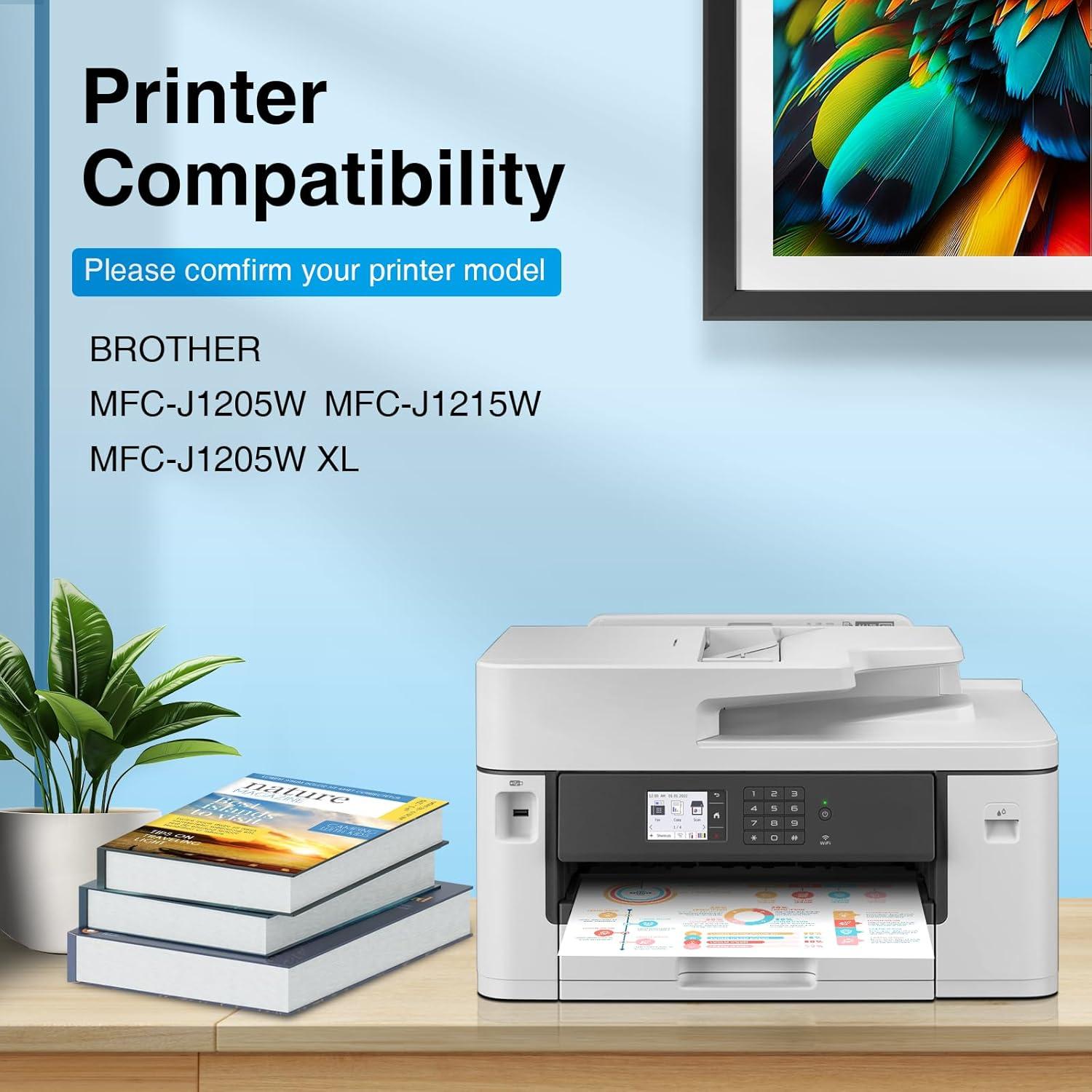 Cartuchos de tinta LC404 InkVibe para impresoras Brother - 4 Pack