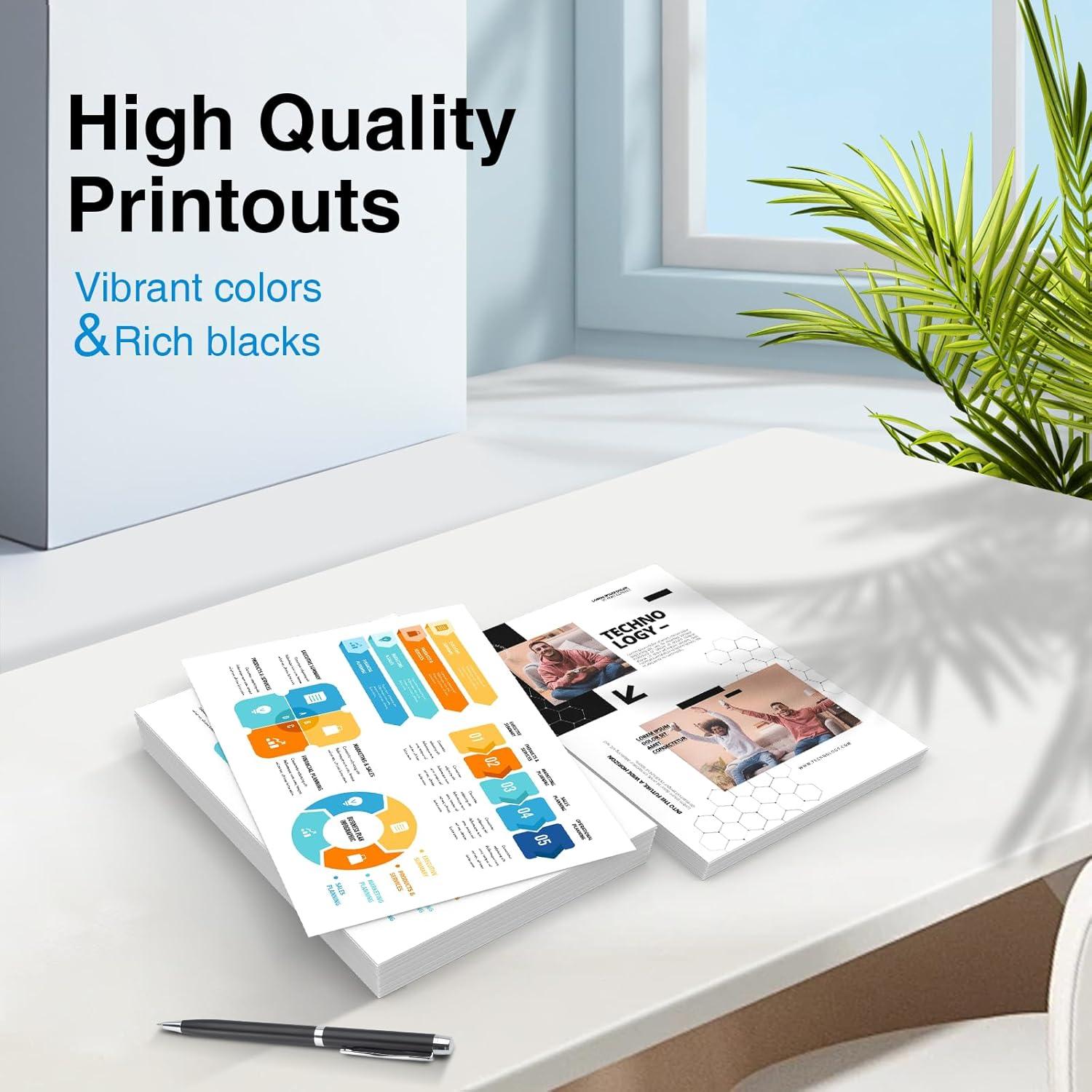 Cartuchos de tinta LC404 InkVibe para impresoras Brother - 4 Pack