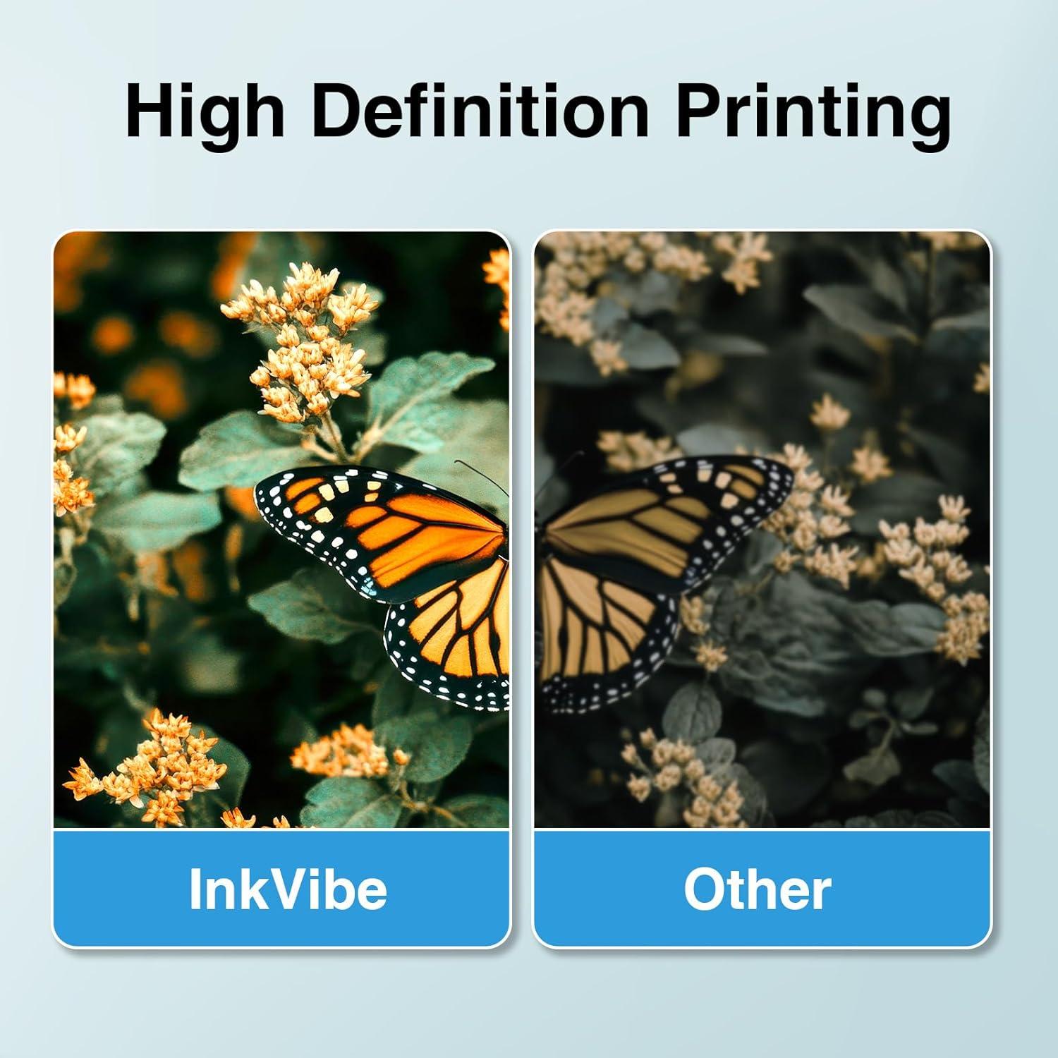 Cartuchos de tinta LC404 InkVibe para impresoras Brother - 4 Pack