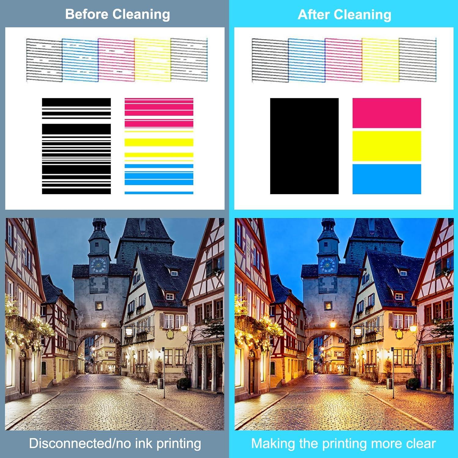 Kit de limpieza de cabezales de impresión 250ml TKNCCC