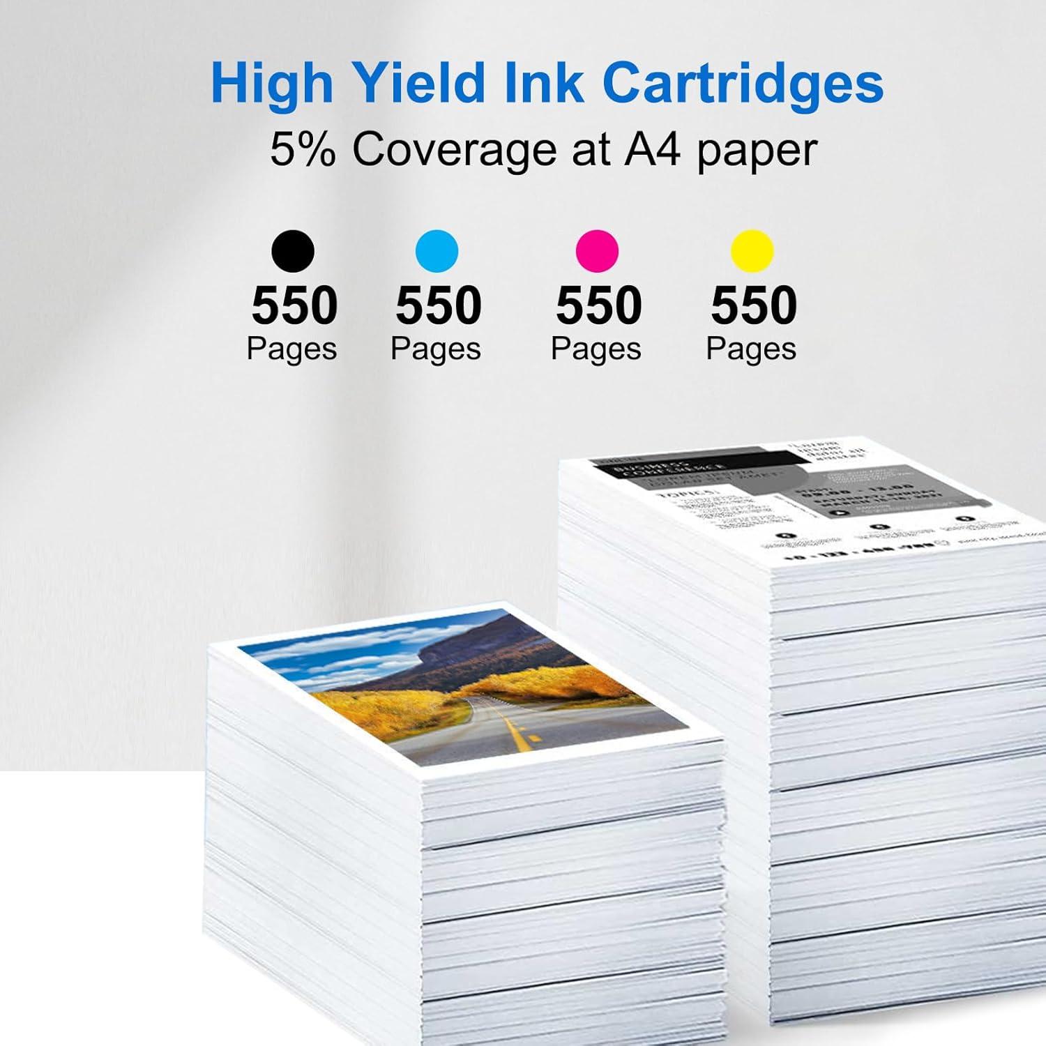 Cartuchos de Tinta Brother LC401XL 4 Pack - Negro, Cian, Magenta, Amarillo