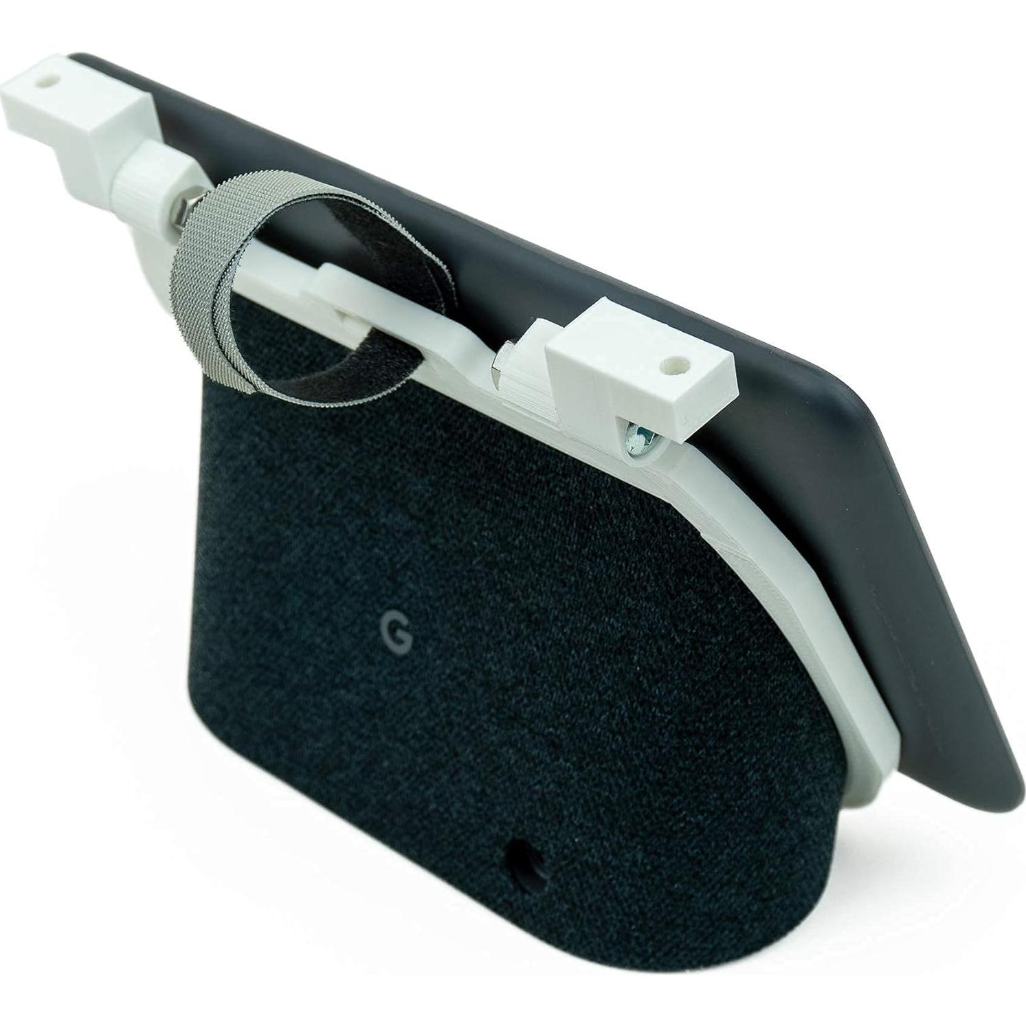 Soporte de Montaje Bajo Gabinete para Google Nest Hub - Blanco