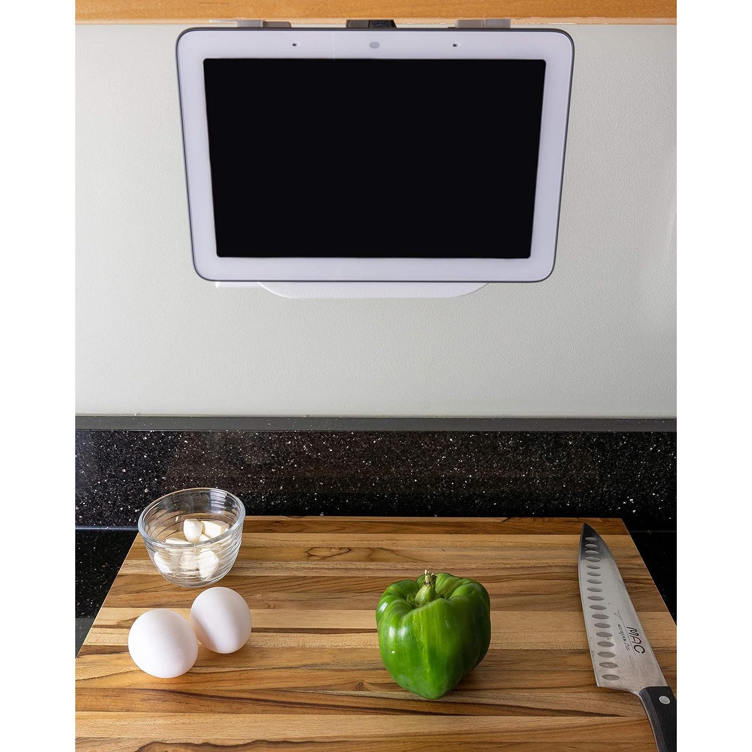 Soporte de Montaje Bajo Gabinete para Google Nest Hub - Blanco