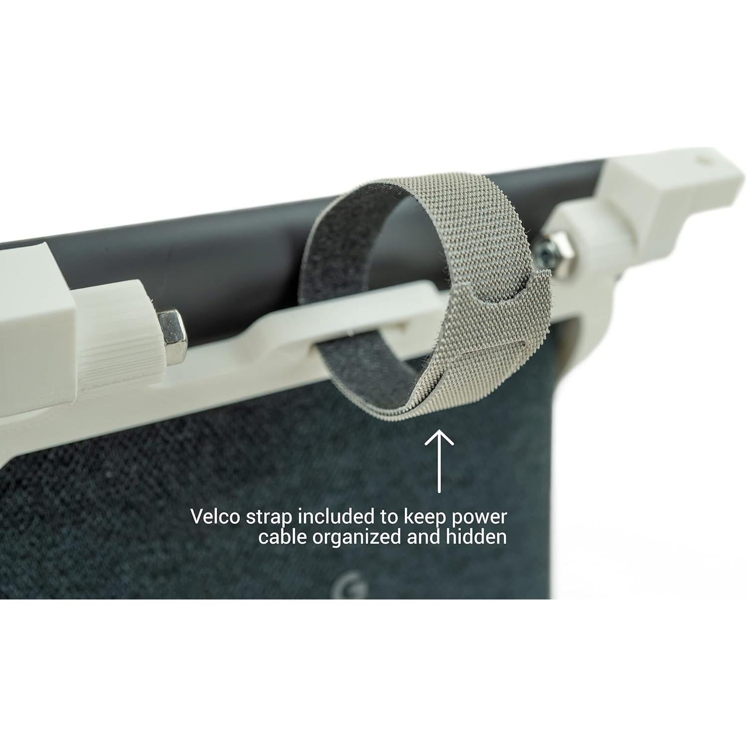 Soporte de Montaje Bajo Gabinete para Google Nest Hub - Blanco