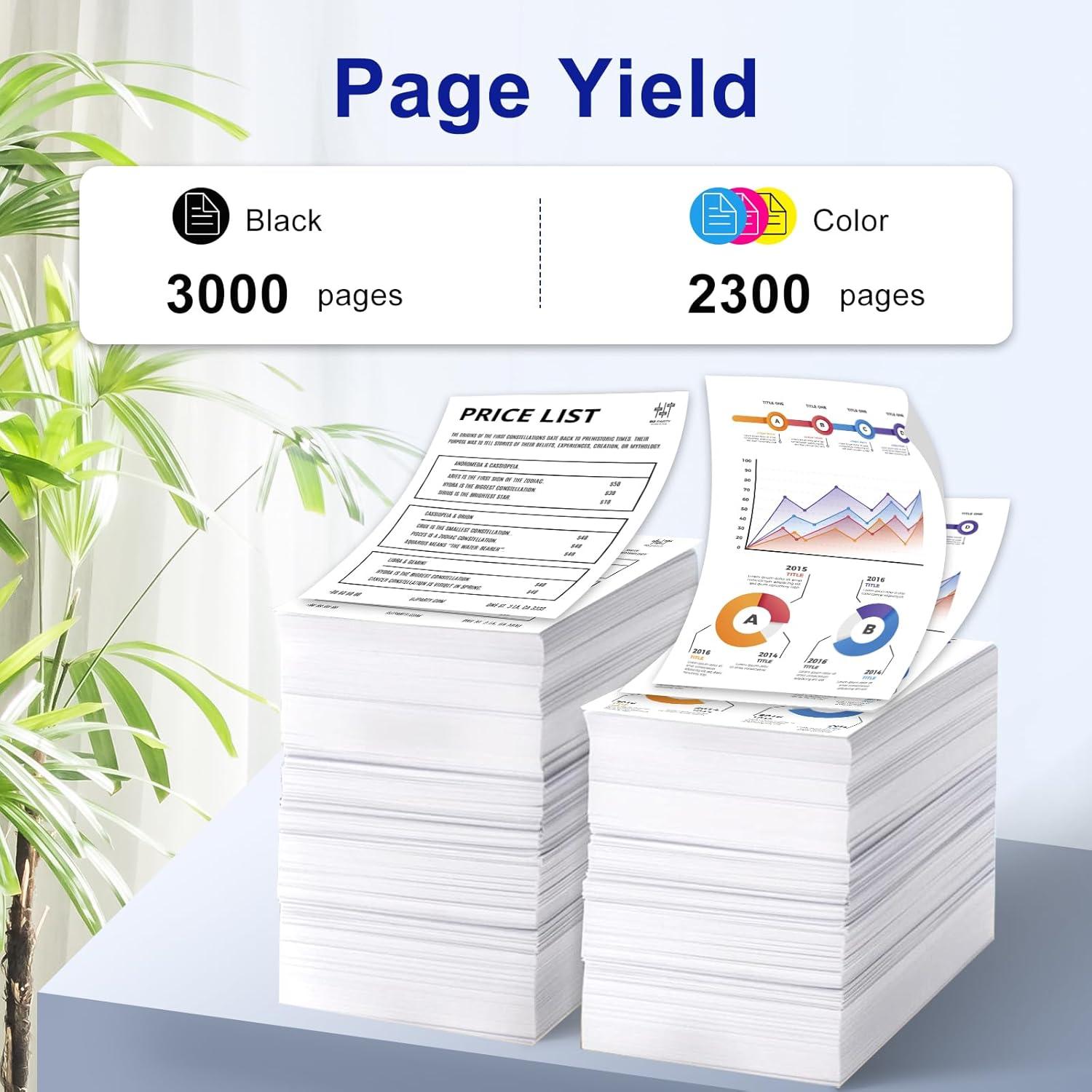 Cartucho de Tóner Gresinly TN229XL 4-Pack Compatible