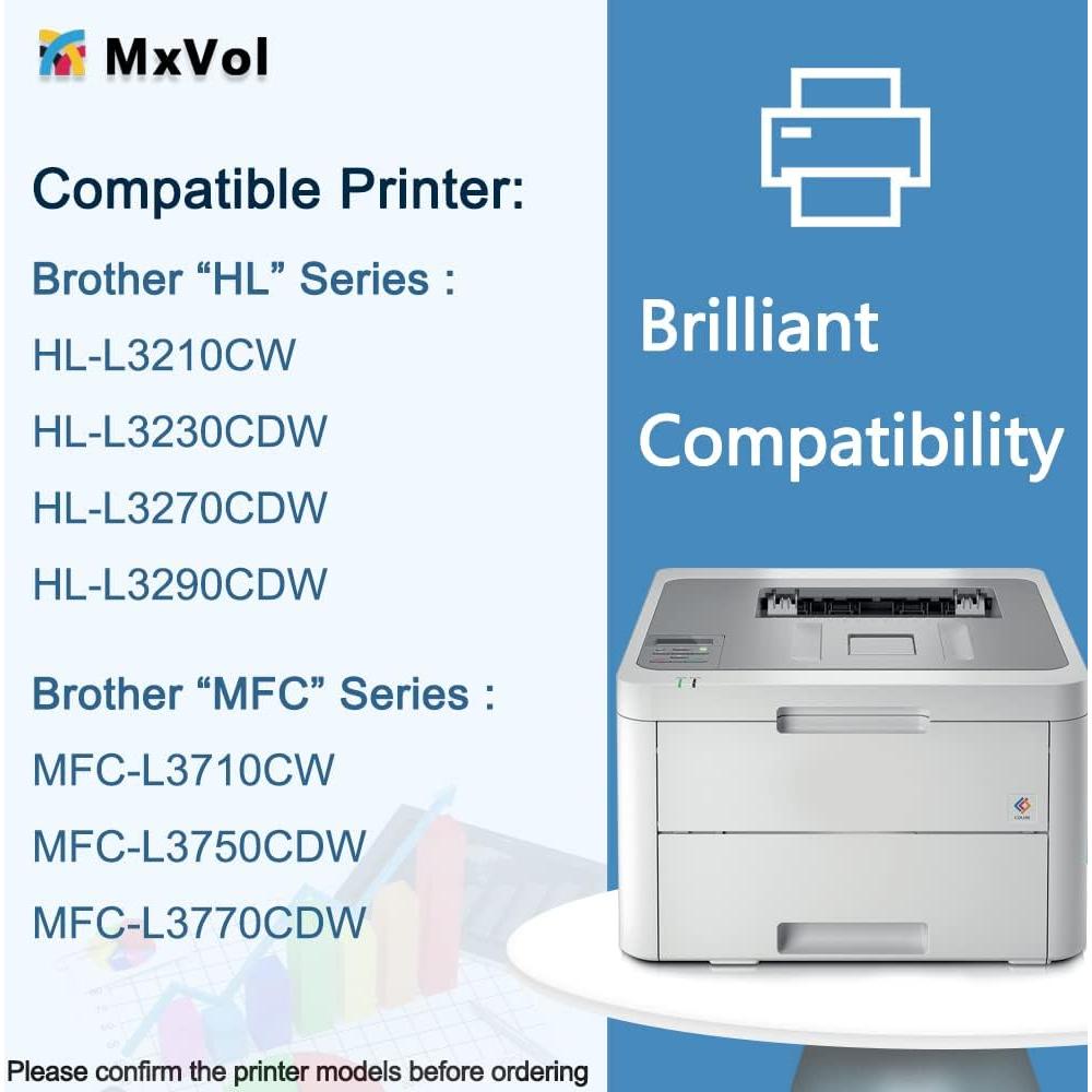 Unidad de Tambor MxVol DR223CL para Impresoras Brother