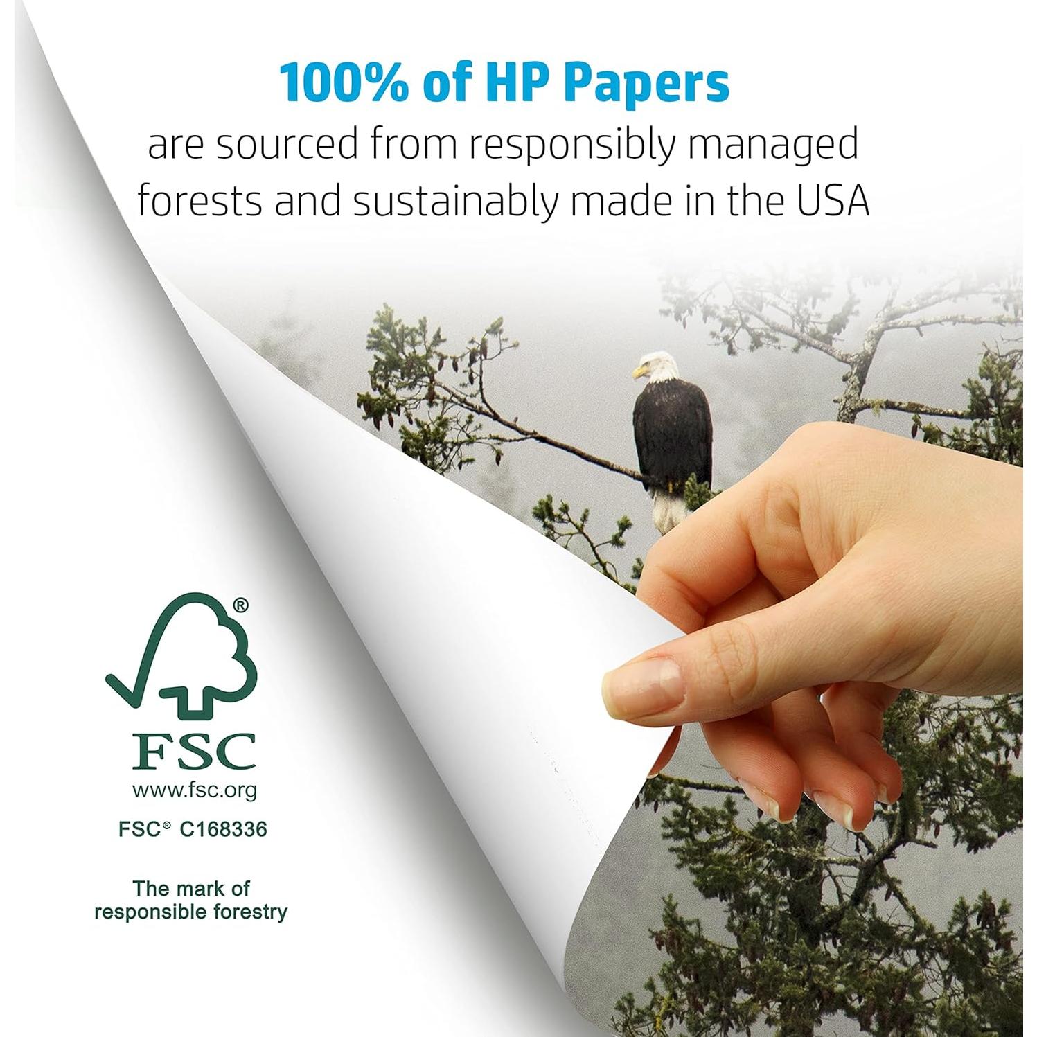 Papel de impresora HP Office20 20 lb 1500 hojas 21.59x27.94 cm