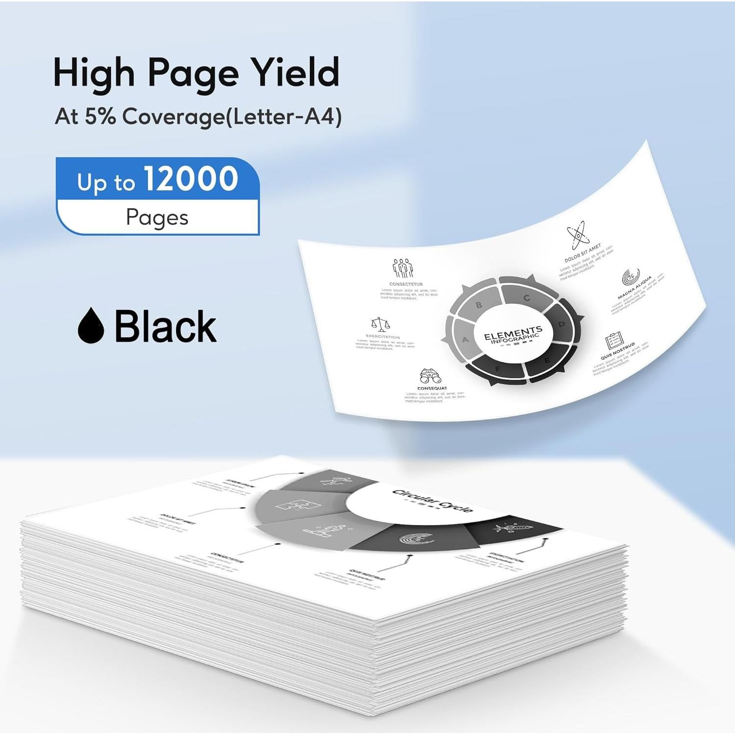 Cartucho de Tóner Negro WEAREC TN880 Compatible 2 Unidades