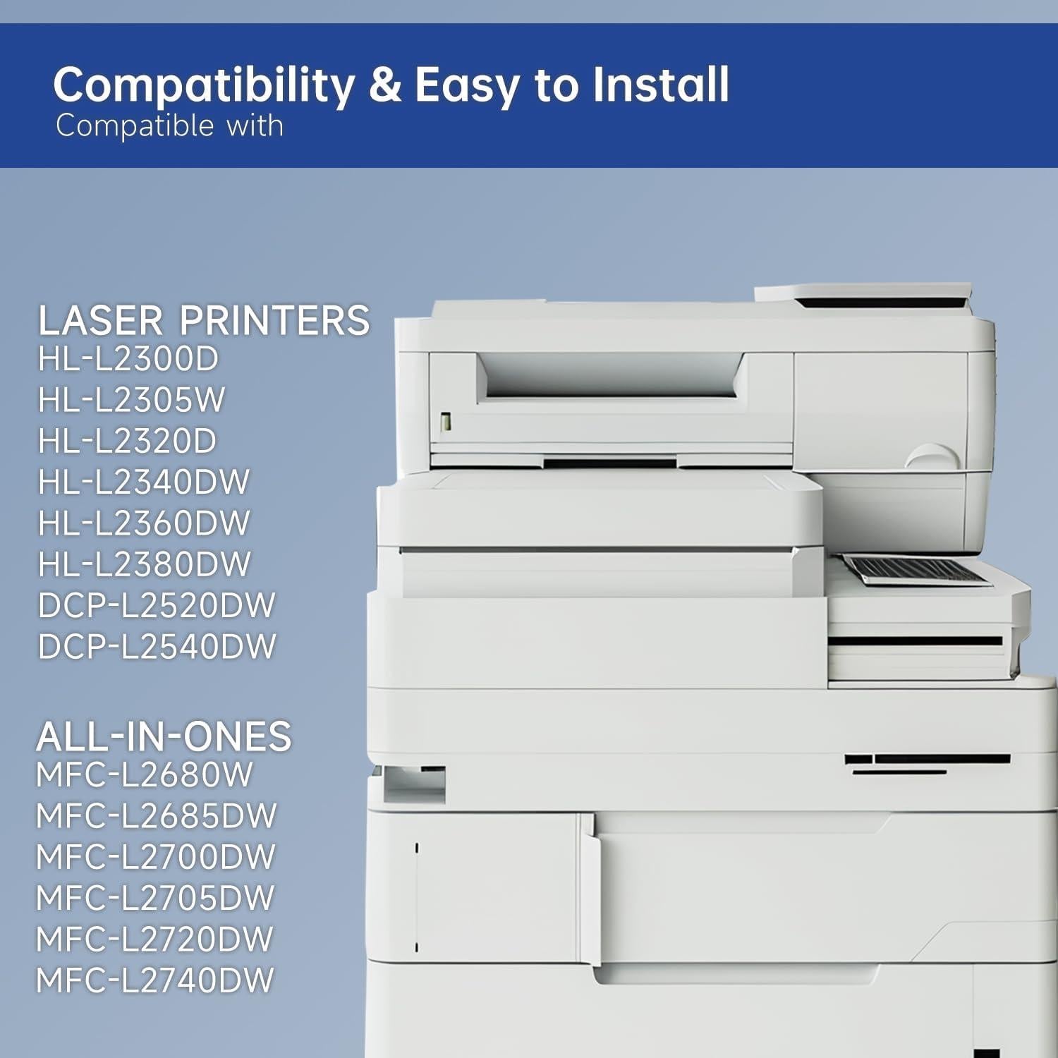 Cartucho de tóner compatible ColoPrinta TN630 para Brother