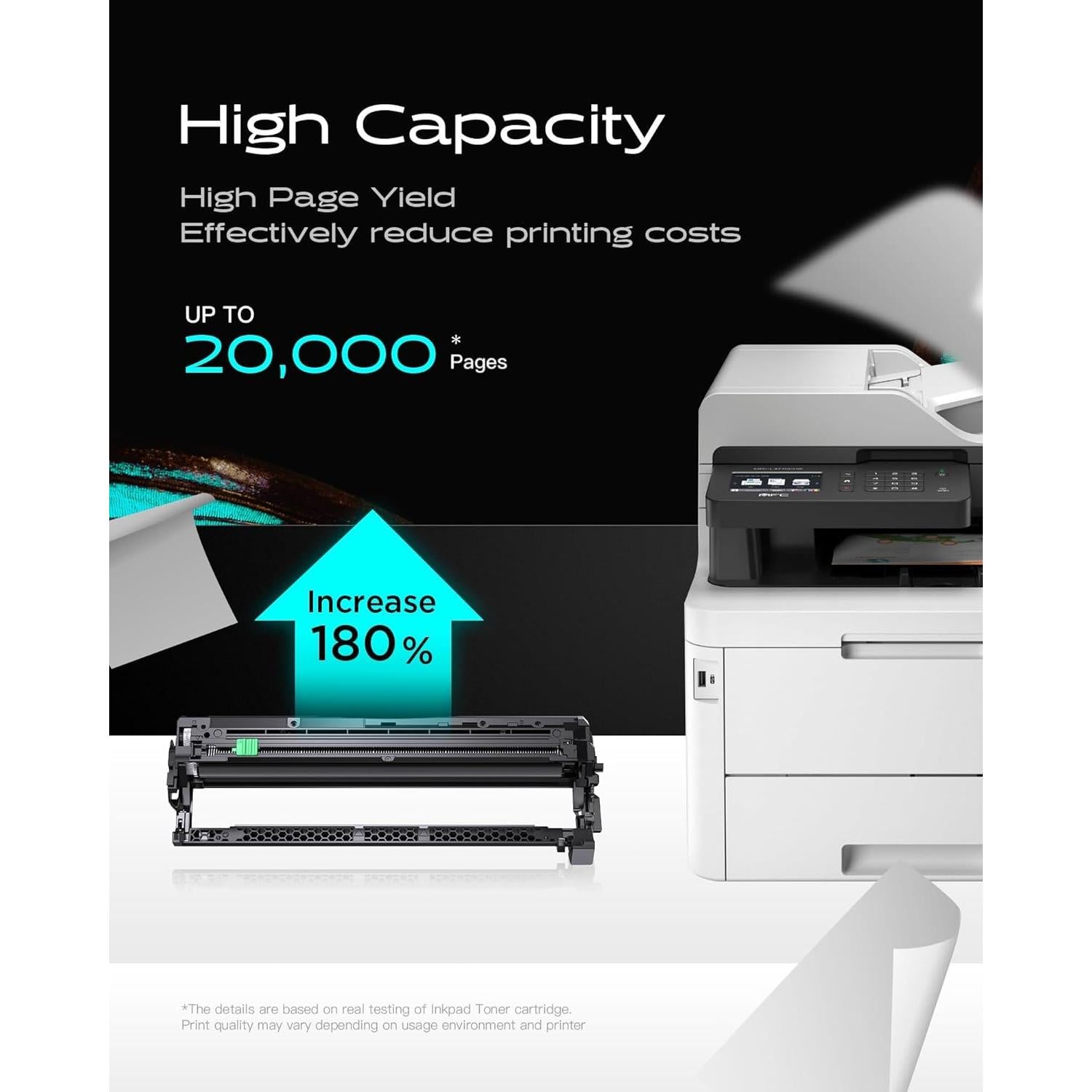 Unidad de Tambor DR229CL iNKPAD para Brother - Paquete de 4