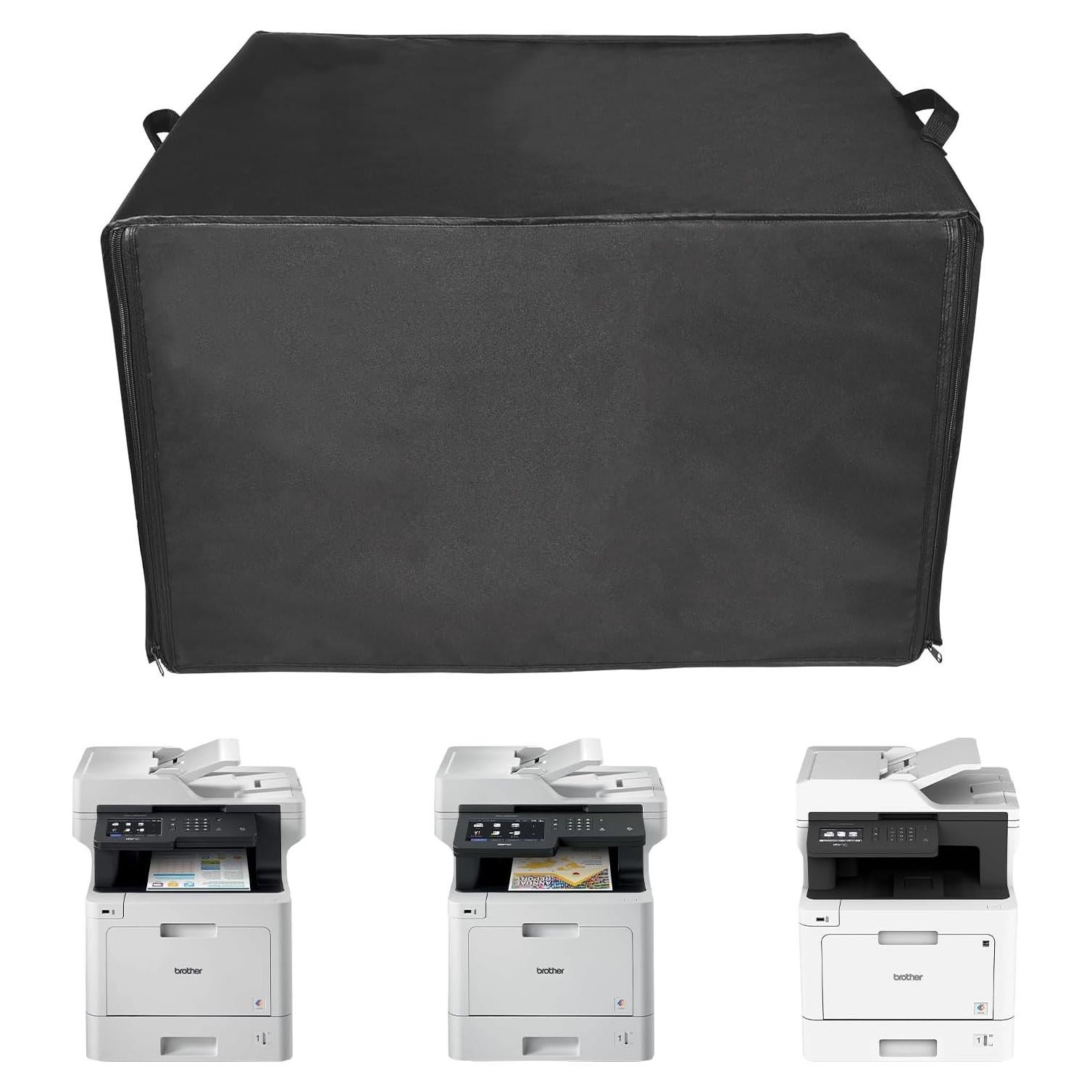 Funda Protectora Antiestática para Impresora Brother Negra