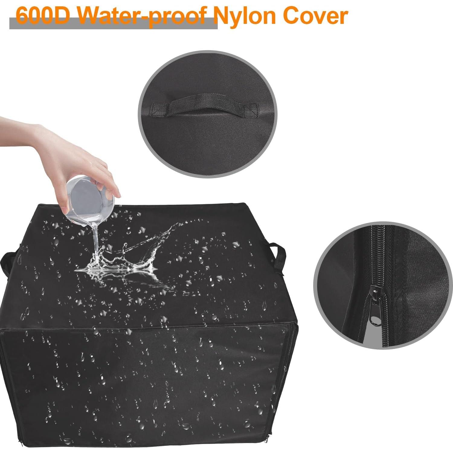 Funda Protectora Antiestática para Impresora Brother Negra