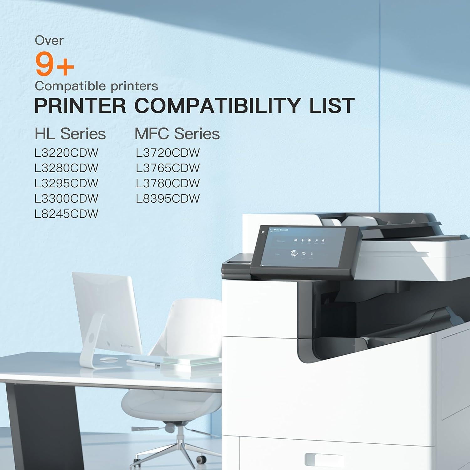 Cartuchos de Tóner E-Z Ink TN229XL Compatibles para Brother