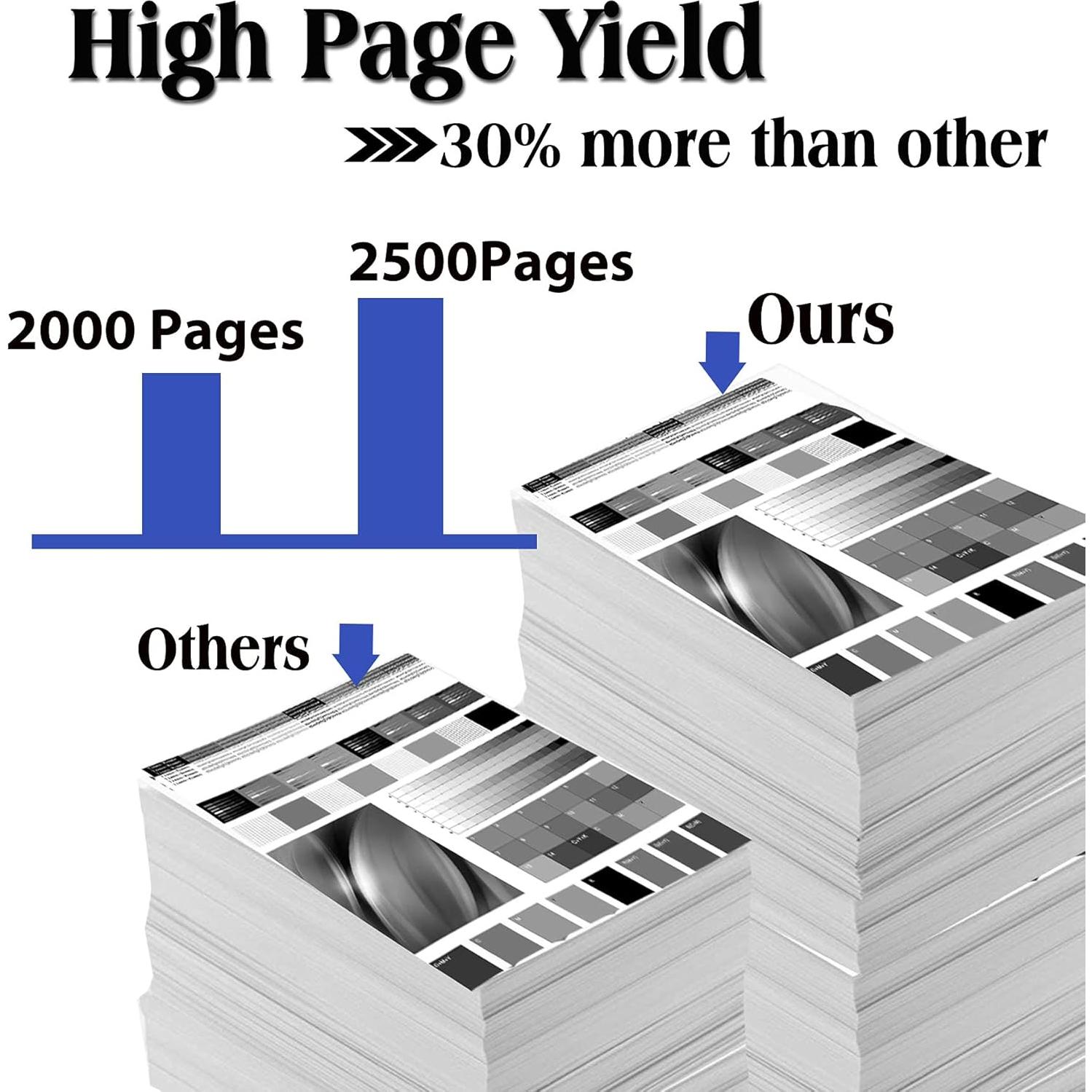 Cartucho de Tóner Negro MitoColor TN-221 Compatible 2 Paquetes