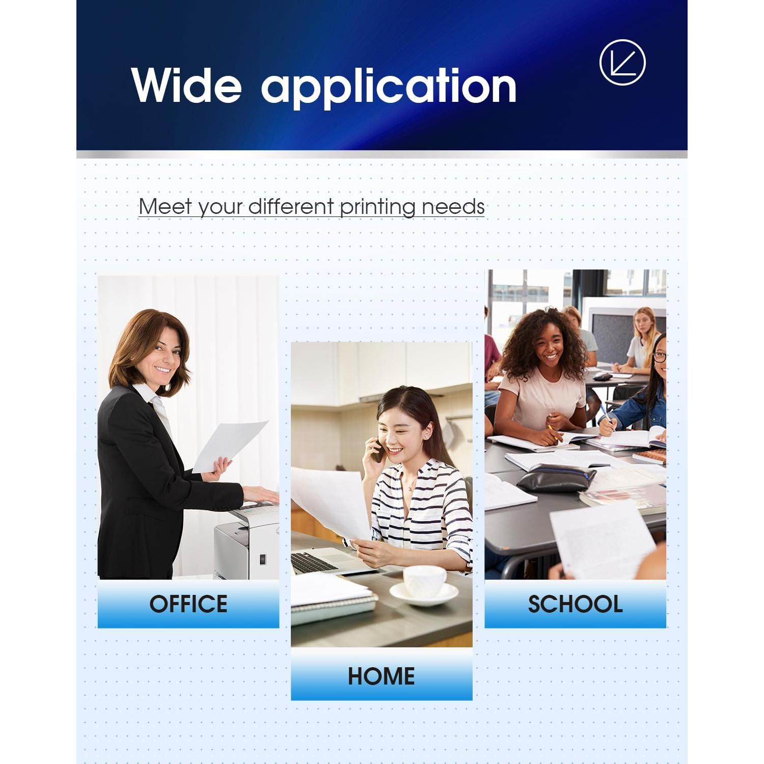 Cartuchos de Tóner LLAOLLAO TN830XL para Brother - 4 Negro