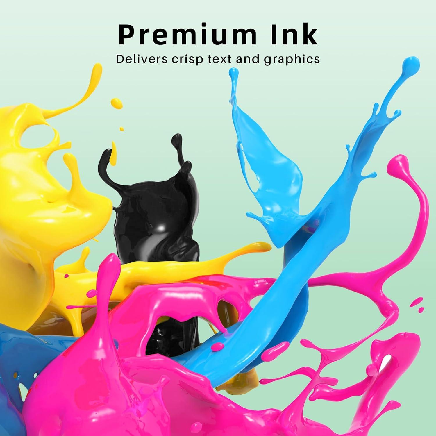 Cartuchos de tinta LC406 compatibles Brother - Paquete de 4