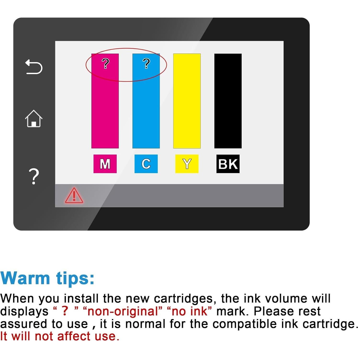 Cartuchos de tinta WISETA LC3013 de alto rendimiento 5 unidades