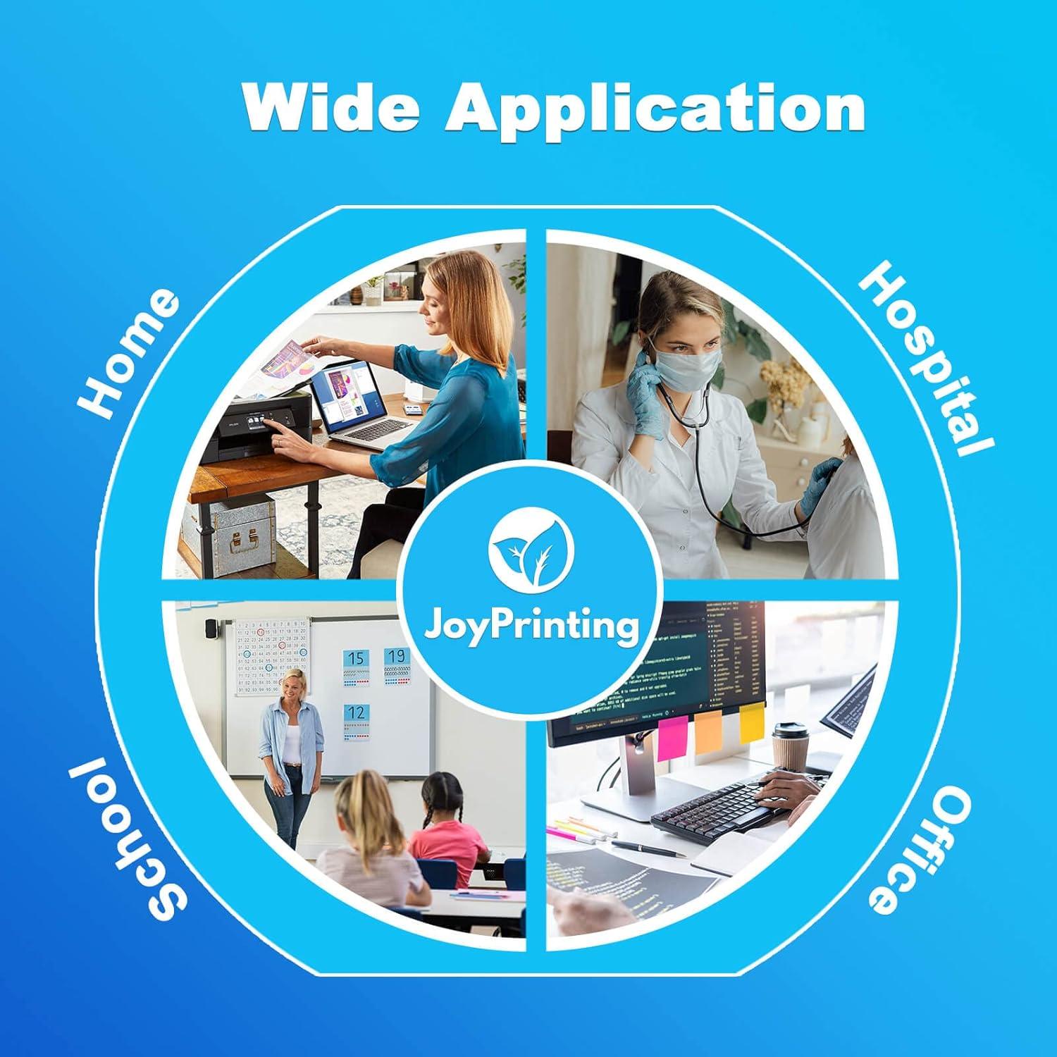 Cartuchos de tinta compatibles JoyPrinting LC3013XL para Brother