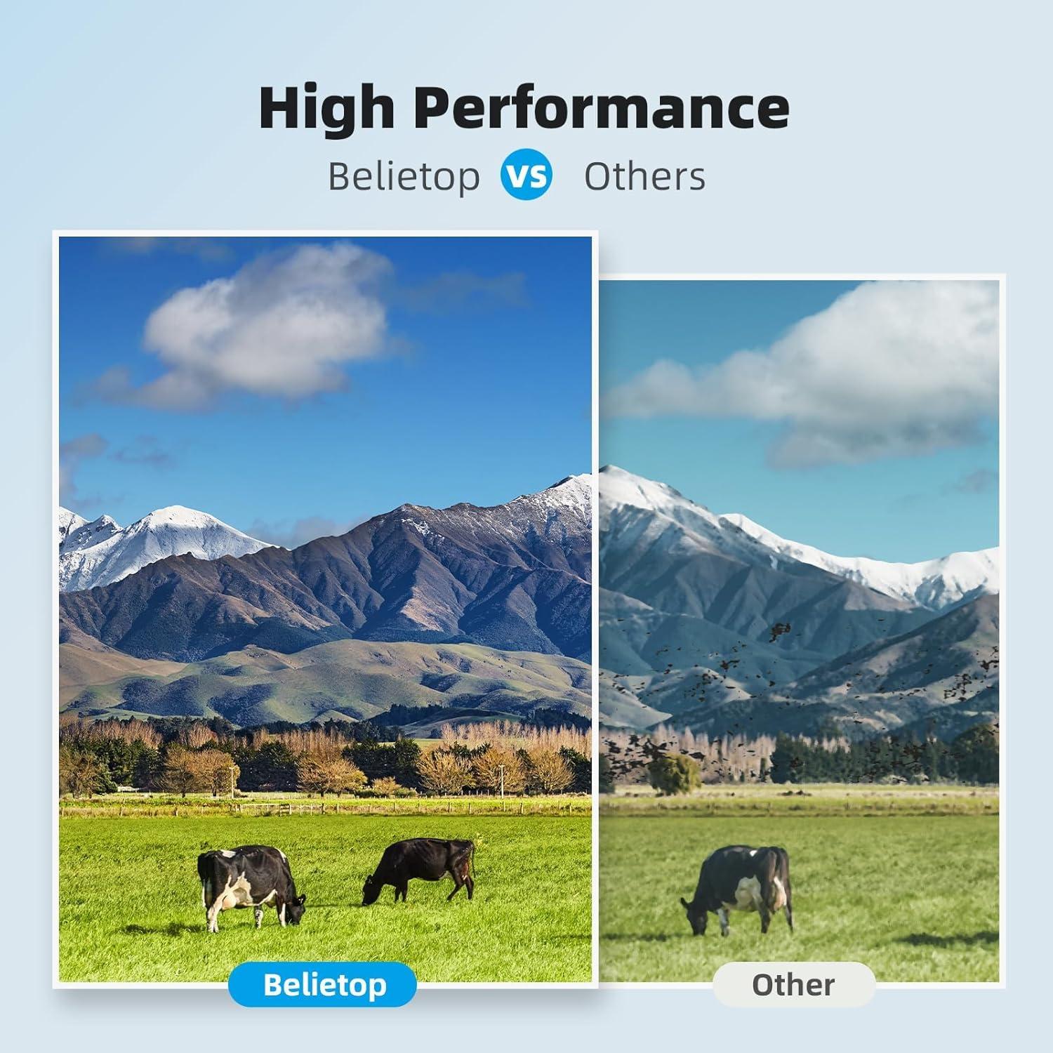 Cartuchos de tinta LC406 Belietop compatibles para Brother - Paquete de 4