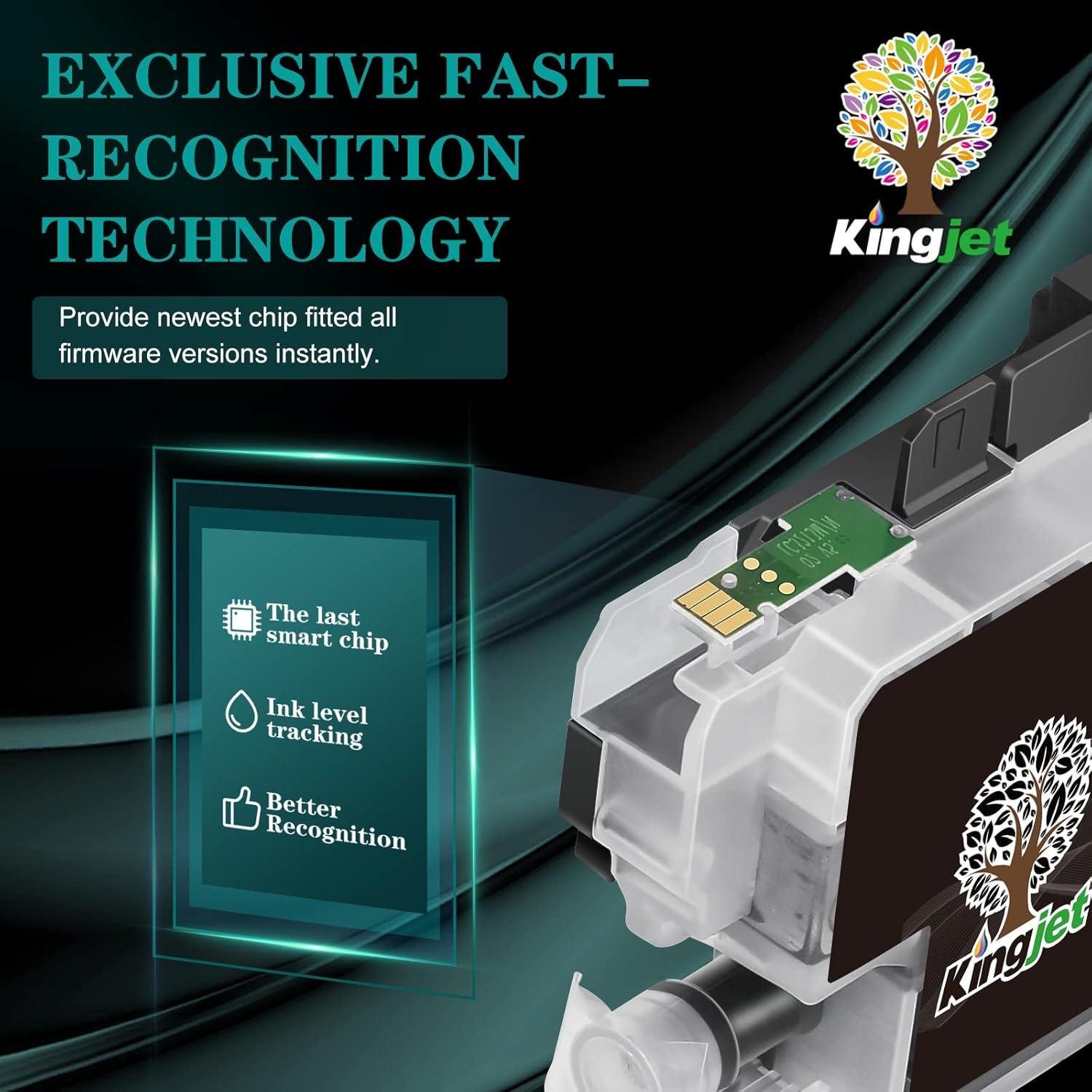 Cartuchos de tinta Kingjet LC3013 compatibles para Brother