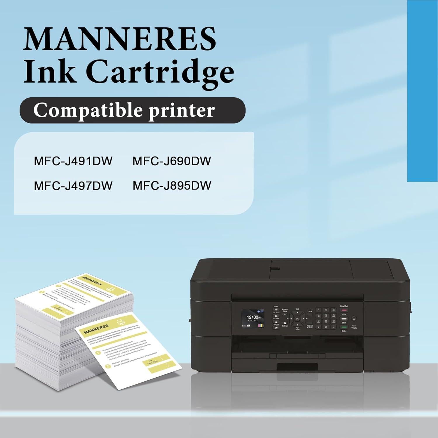 Cartuchos de tinta Brother LC3011 (2BK/1C/1M/1Y) 5 unidades