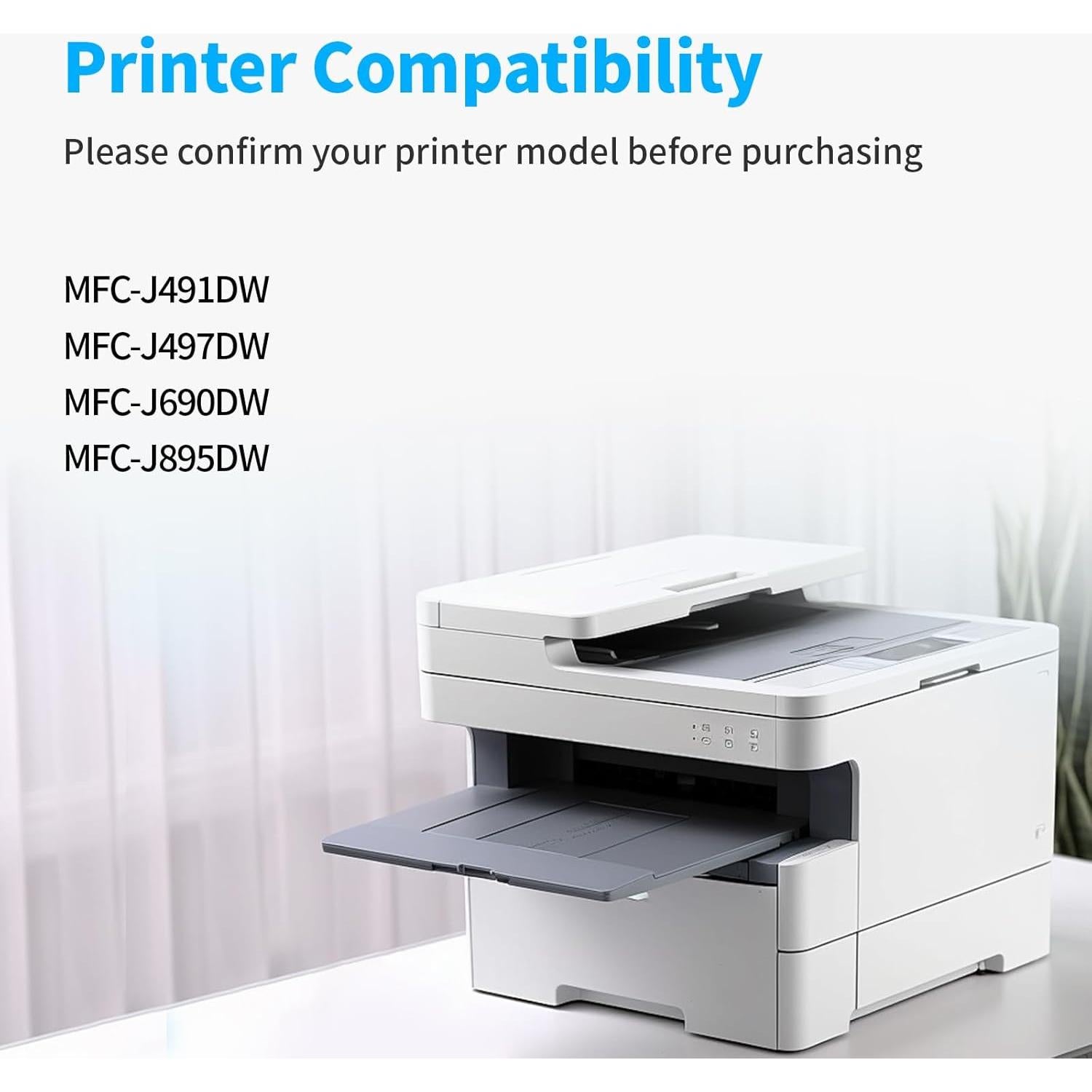 Cartuchos de Tinta Compatibles EASYPRINT LC3013 8-Pack