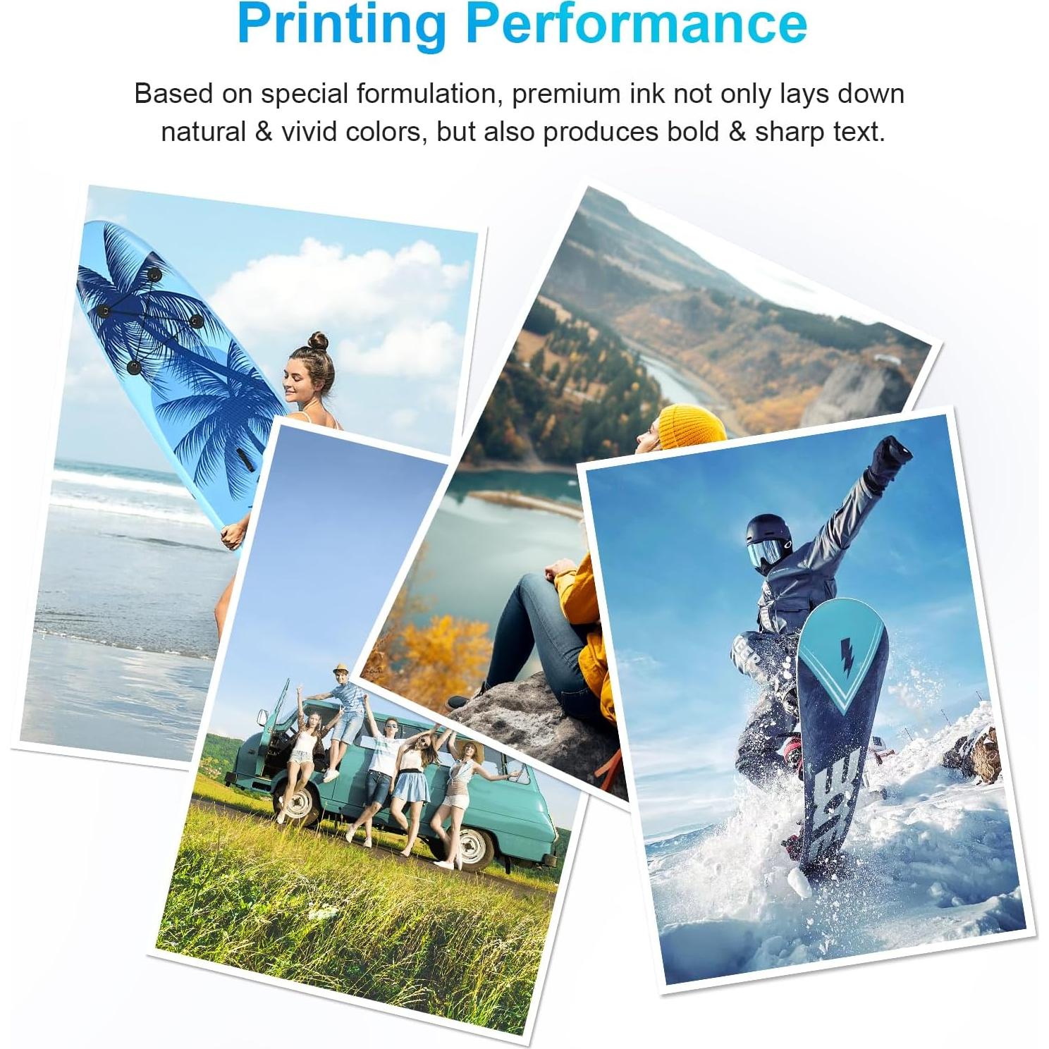 Cartuchos de tinta compatibles PANINK LC401 para Brother - Paquete de 4