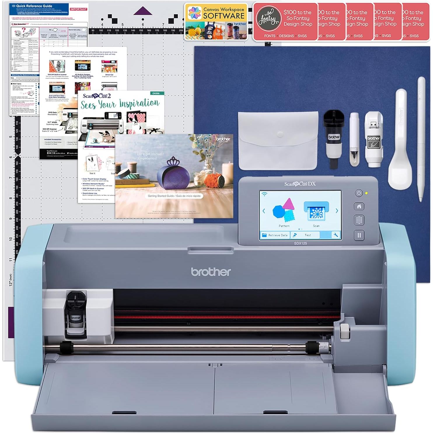 Paquete Máquina Bordado y Costura Brother SE2000 + SDX12E