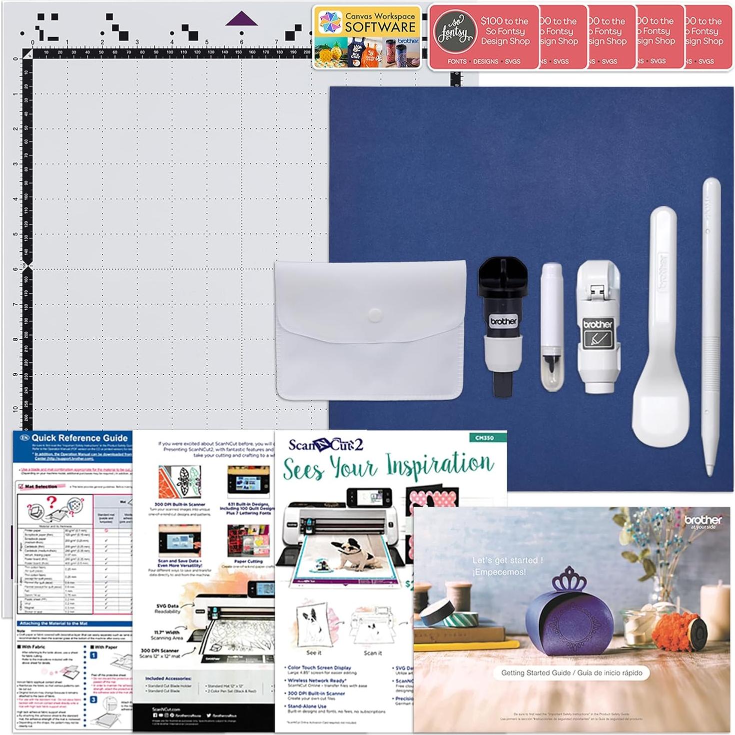 Paquete Máquina Bordado y Costura Brother SE2000 + SDX12E