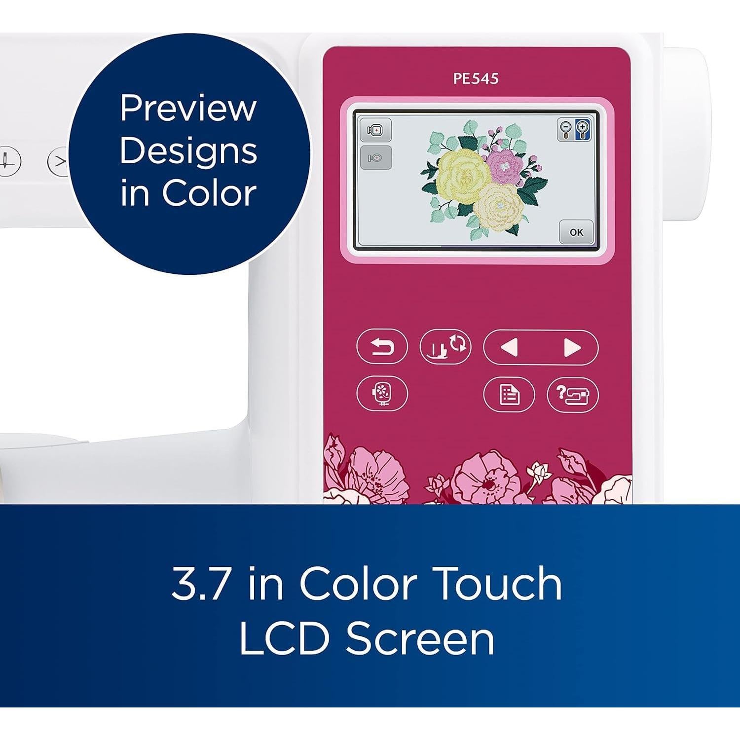 Máquina de Bordado Brother PE545 Inalámbrica 10.16x10.16cm