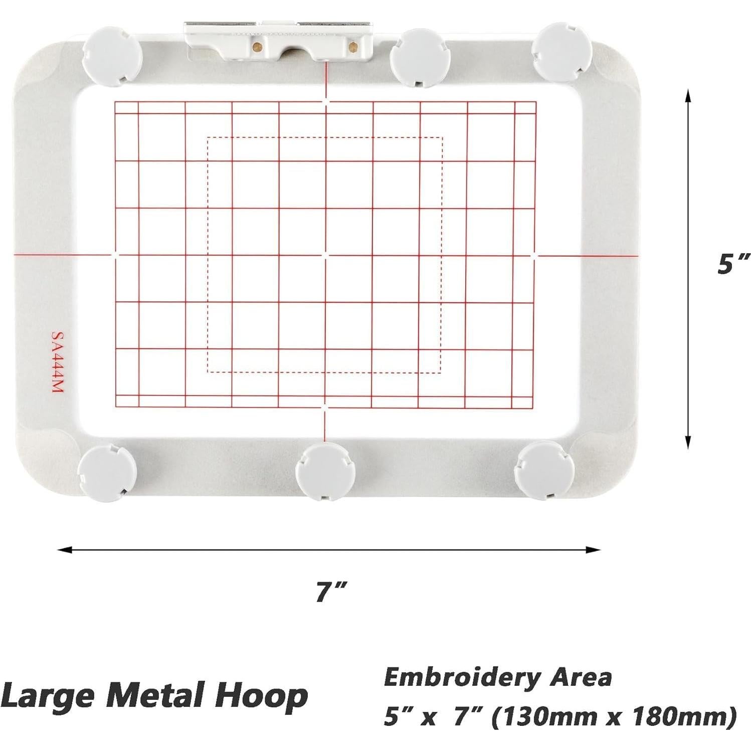 Aro Magnético de Metal Maggiehoop SA444M 130x180mm para Bordado