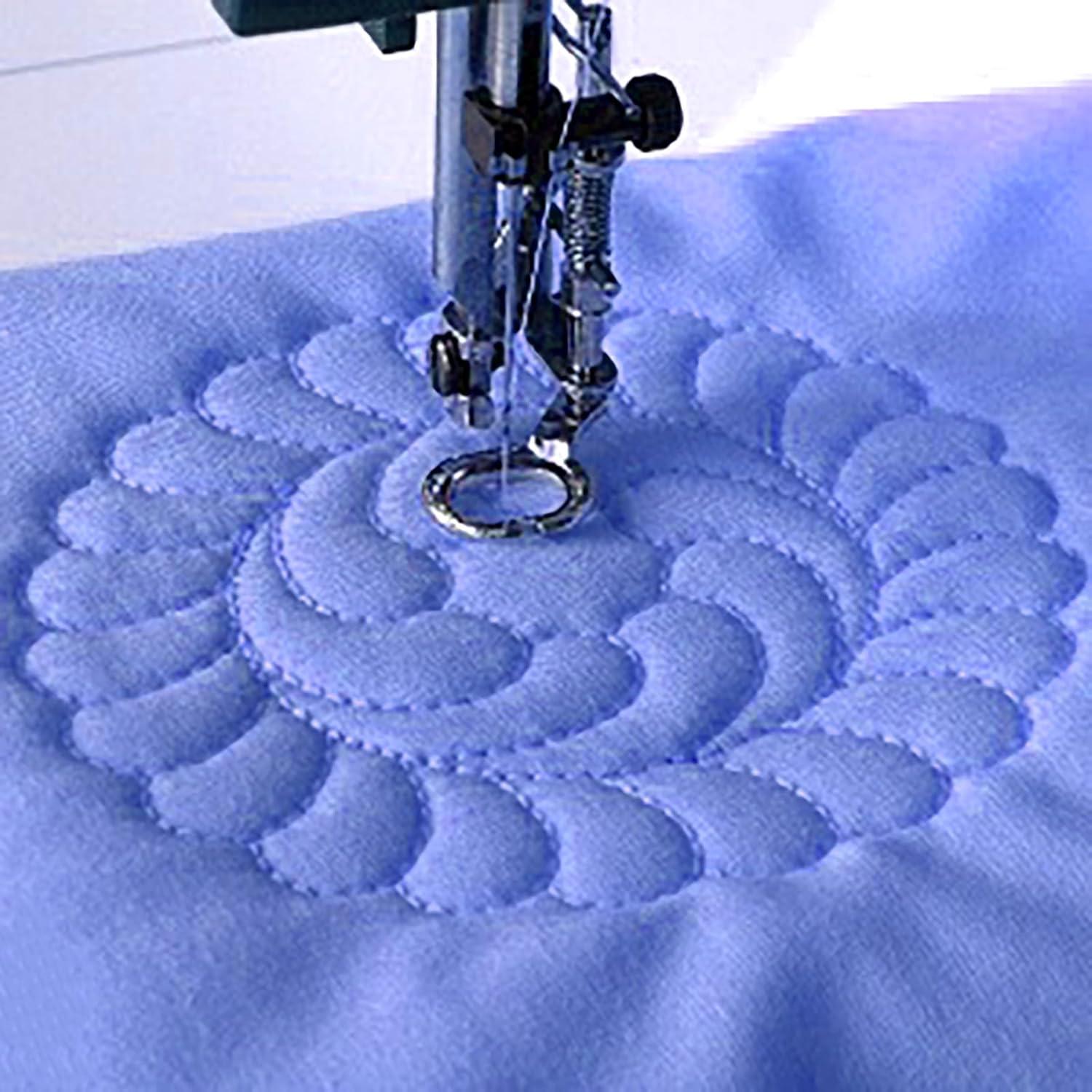 Pie de prensa acolchado libre FIKLOTA para máquinas de coser