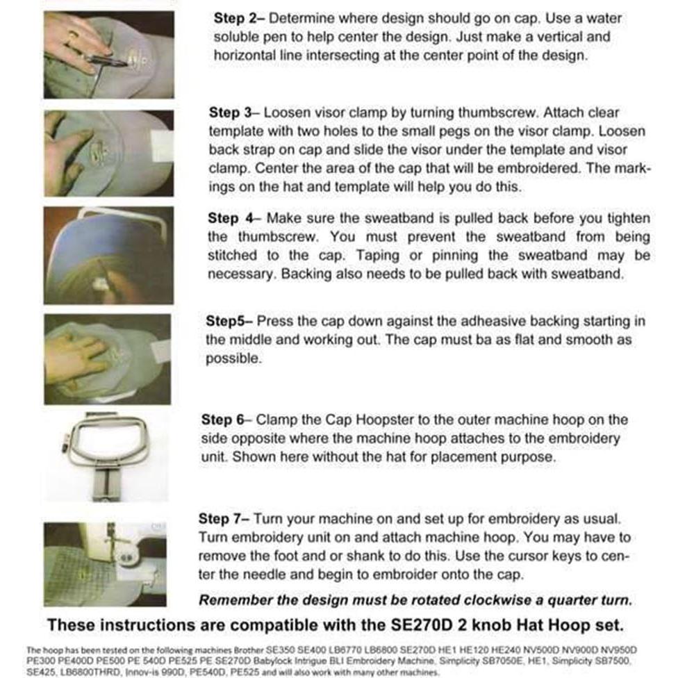 Aro de Bordado para Máquina Brother SE270D SE400 24.5x15cm