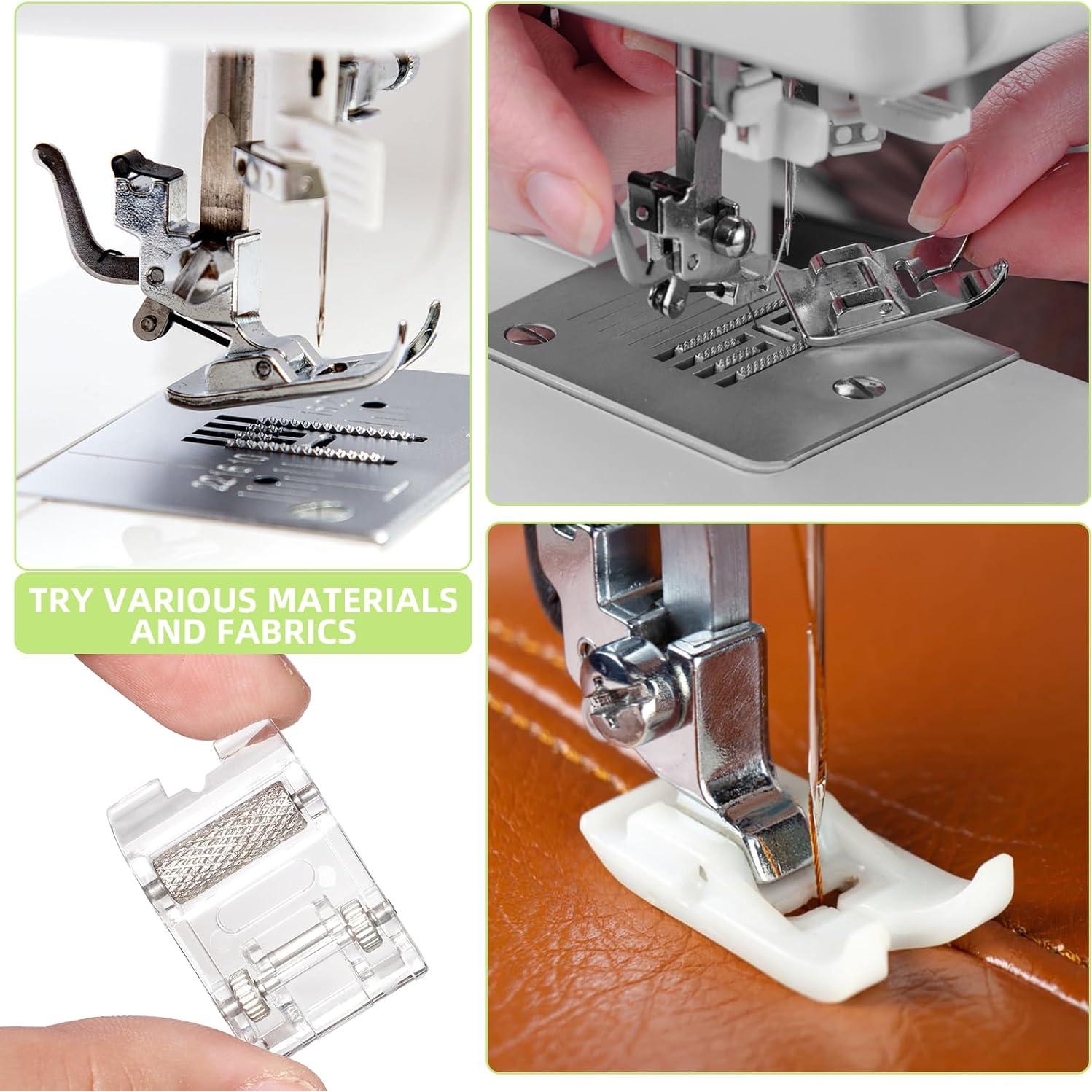 Juego de 16 Patas de Prensatelas Tatiwoo para Máquina de Coser