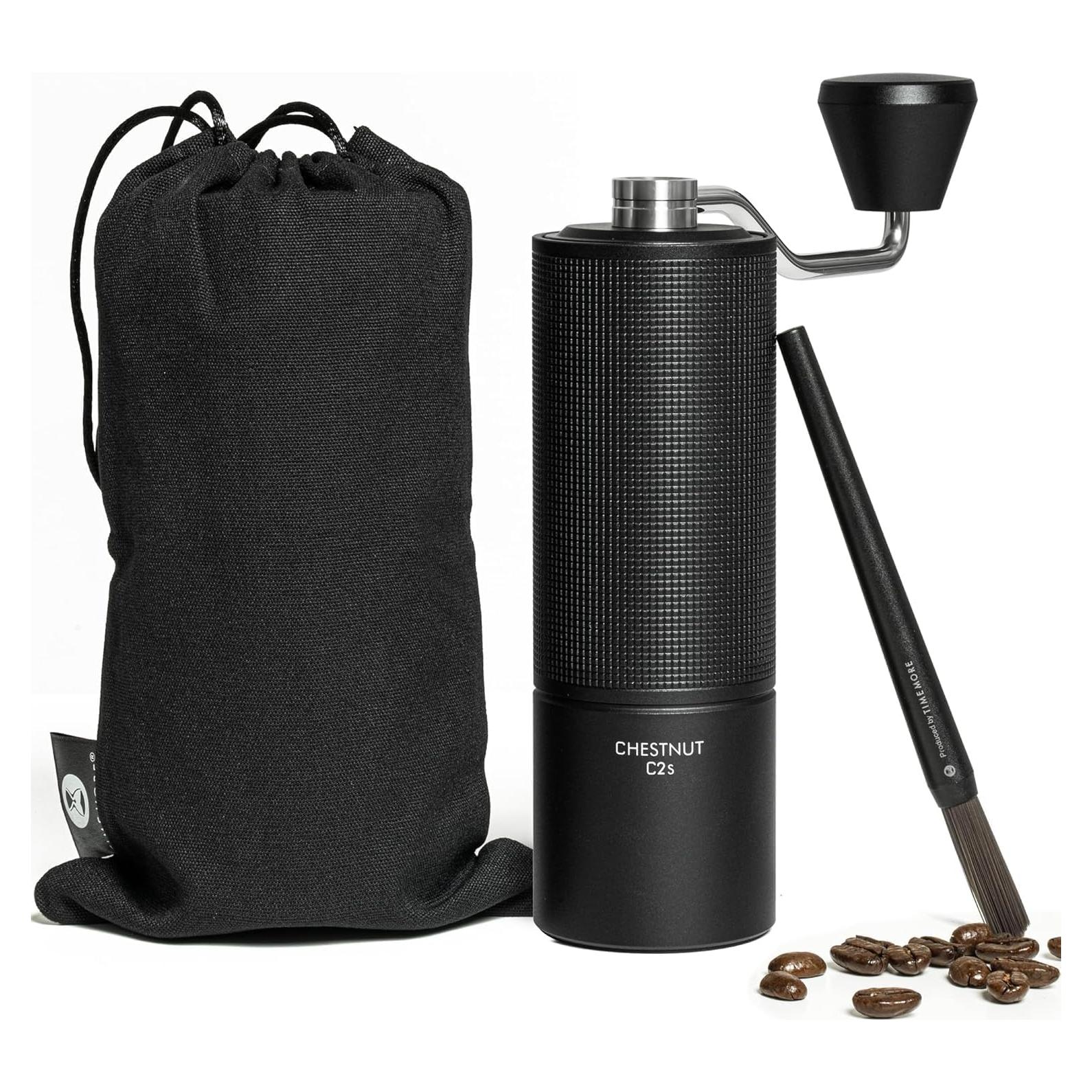 Molinillo de Café Manual TIMEMORE C2S Acero Inoxidable 25g