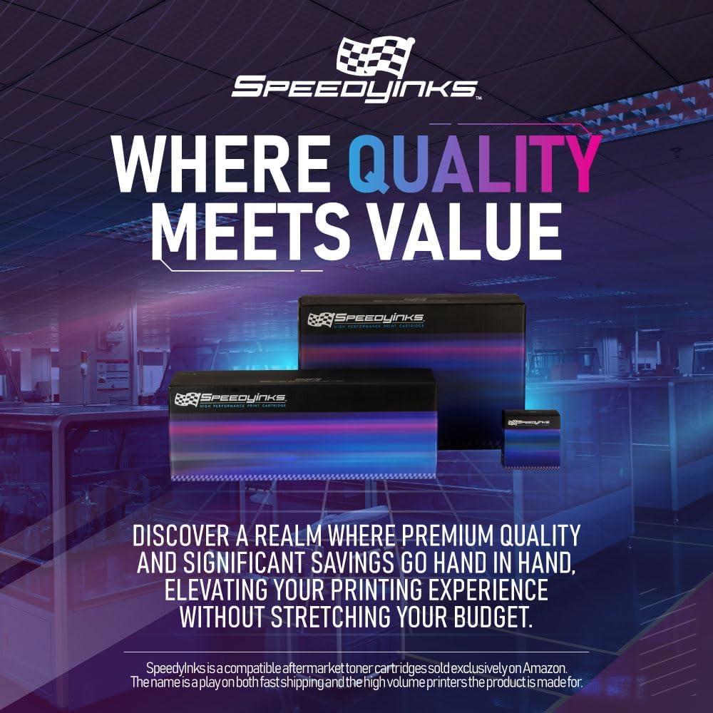 Cartucho de Tóner Compatible SPEEDYINKS TN660 Negro 2600 Páginas