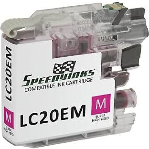 Cartucho de Tinta Compatible Brother LC20E Super Alta Capacidad - 10 Piezas