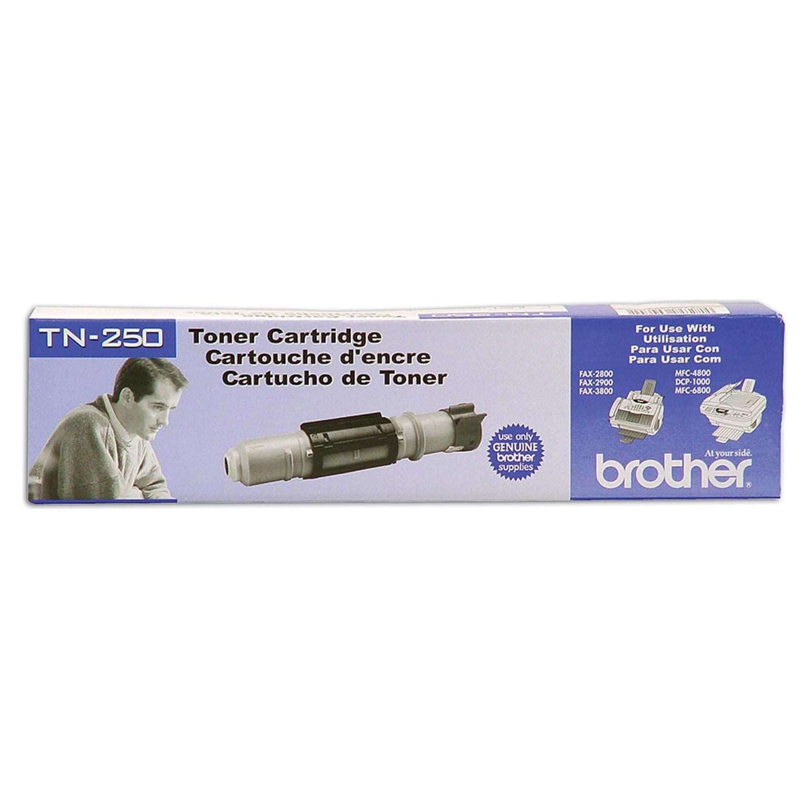Cartucho de Tóner Brother TN250 Negro - Rinde 2200 Páginas