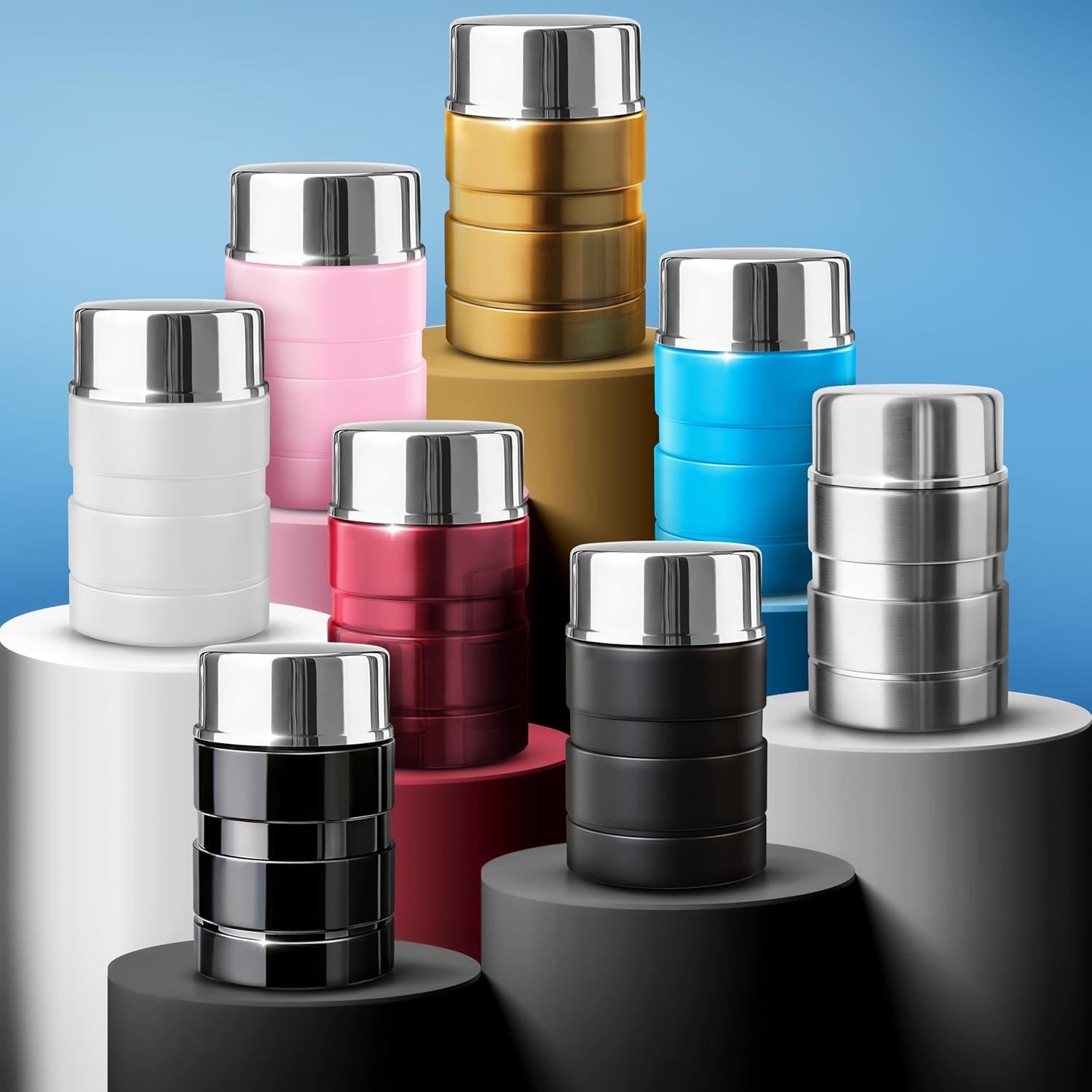 Termo de Acero Inoxidable Earth&ME 500ml Aislado con Cuchara