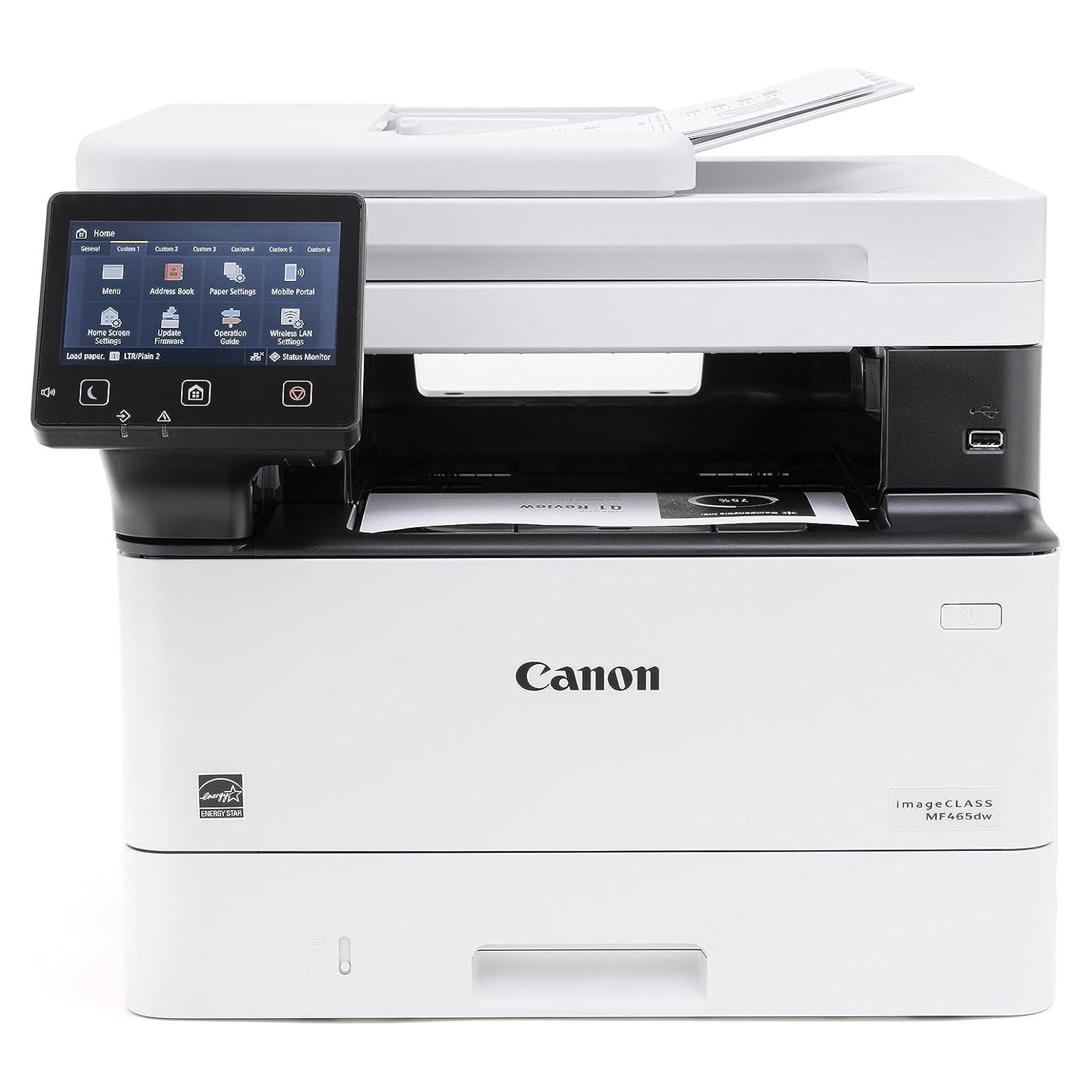 Impresora láser Canon imageCLASS MF465dw 4 en 1, 42 PPM