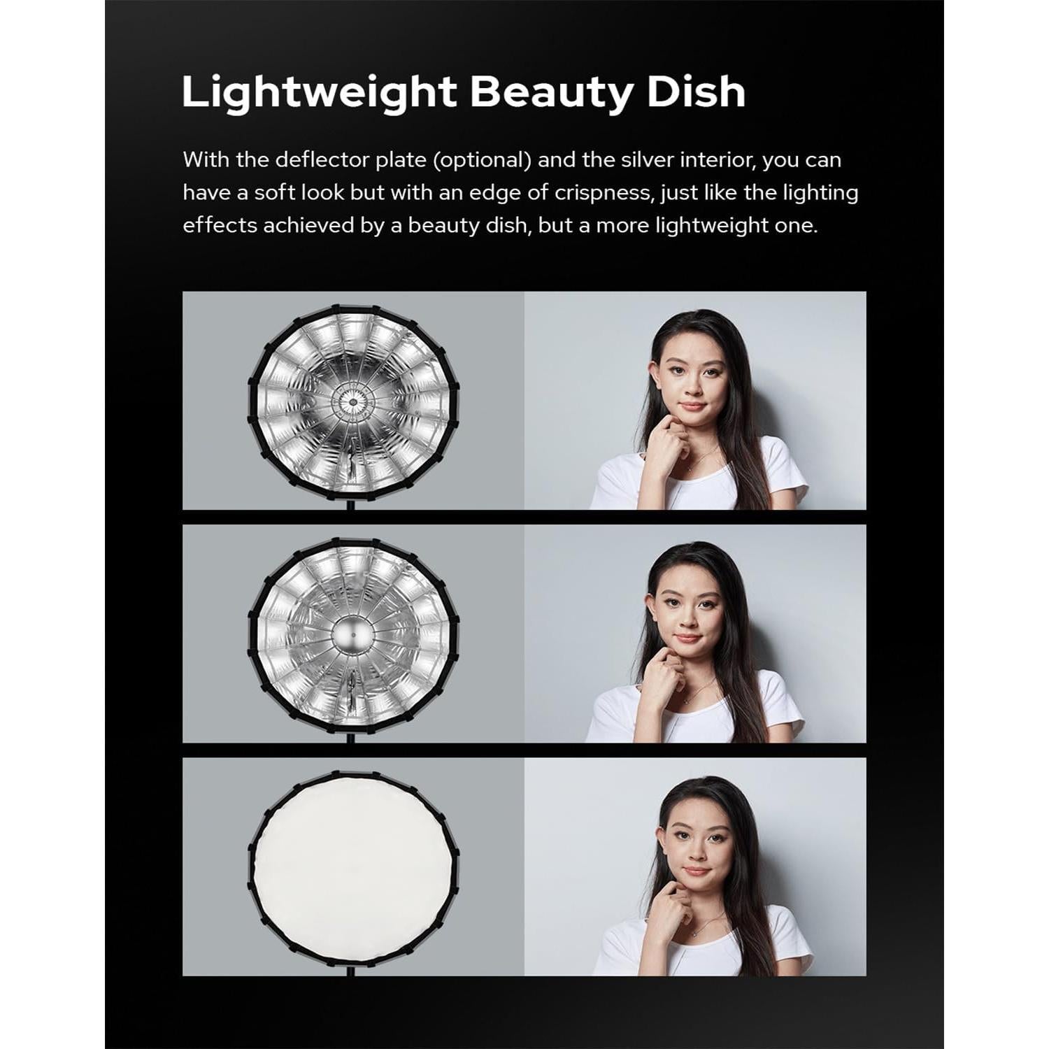 Godox Softbox S65T 65cm con Grid Montaje Bowens Portátil