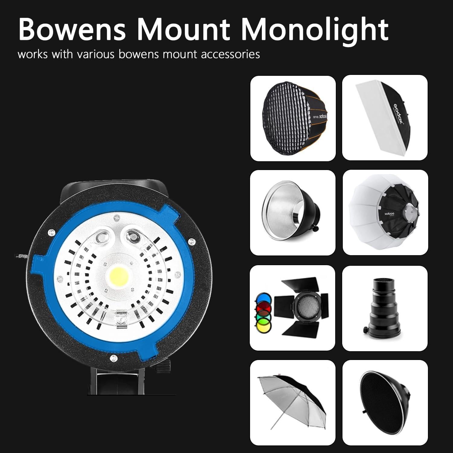 Kit de Luz de Flash Godox SK400II 800W para Estudio