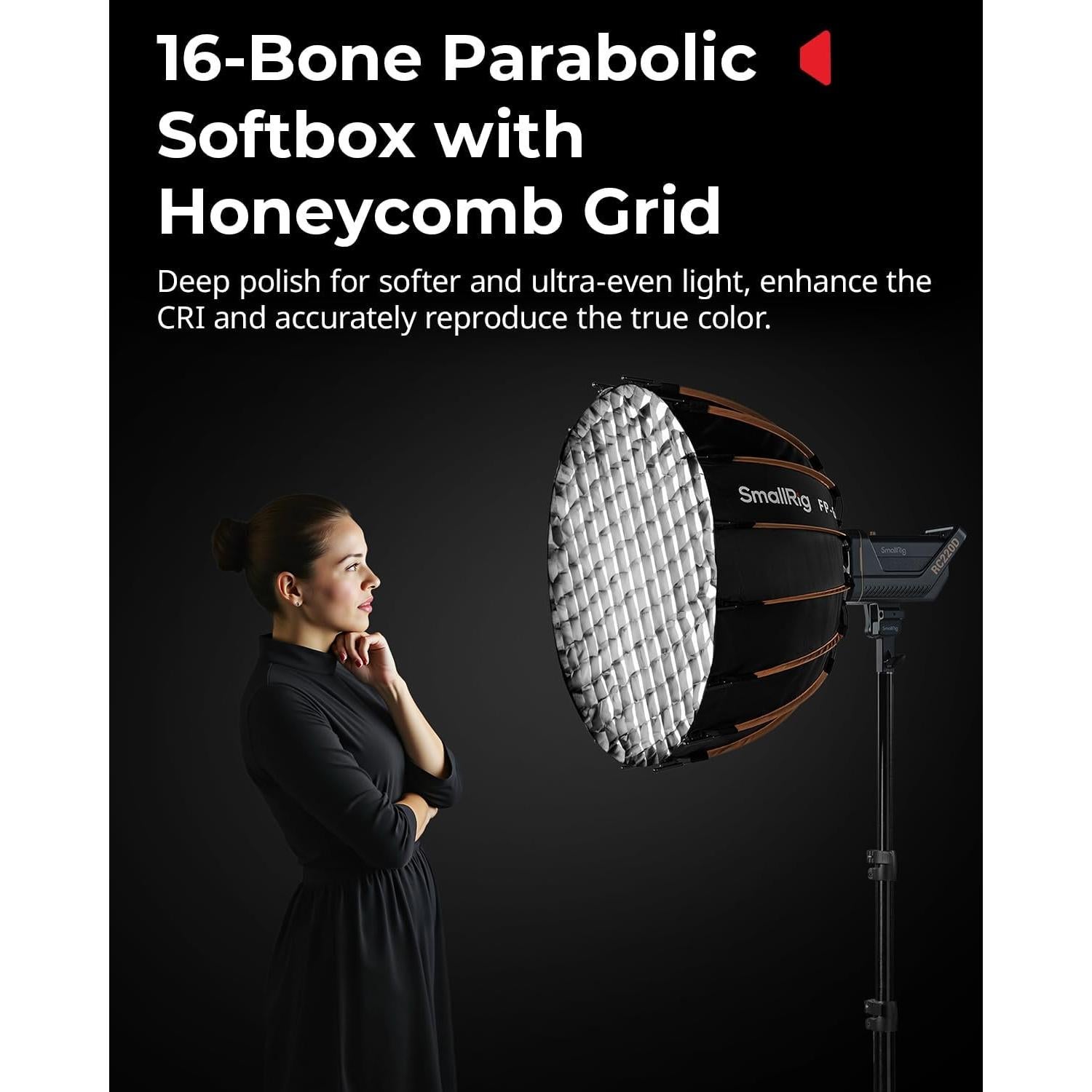 Softbox Parabólico SmallRig FP-60 60 cm Montura Bowens